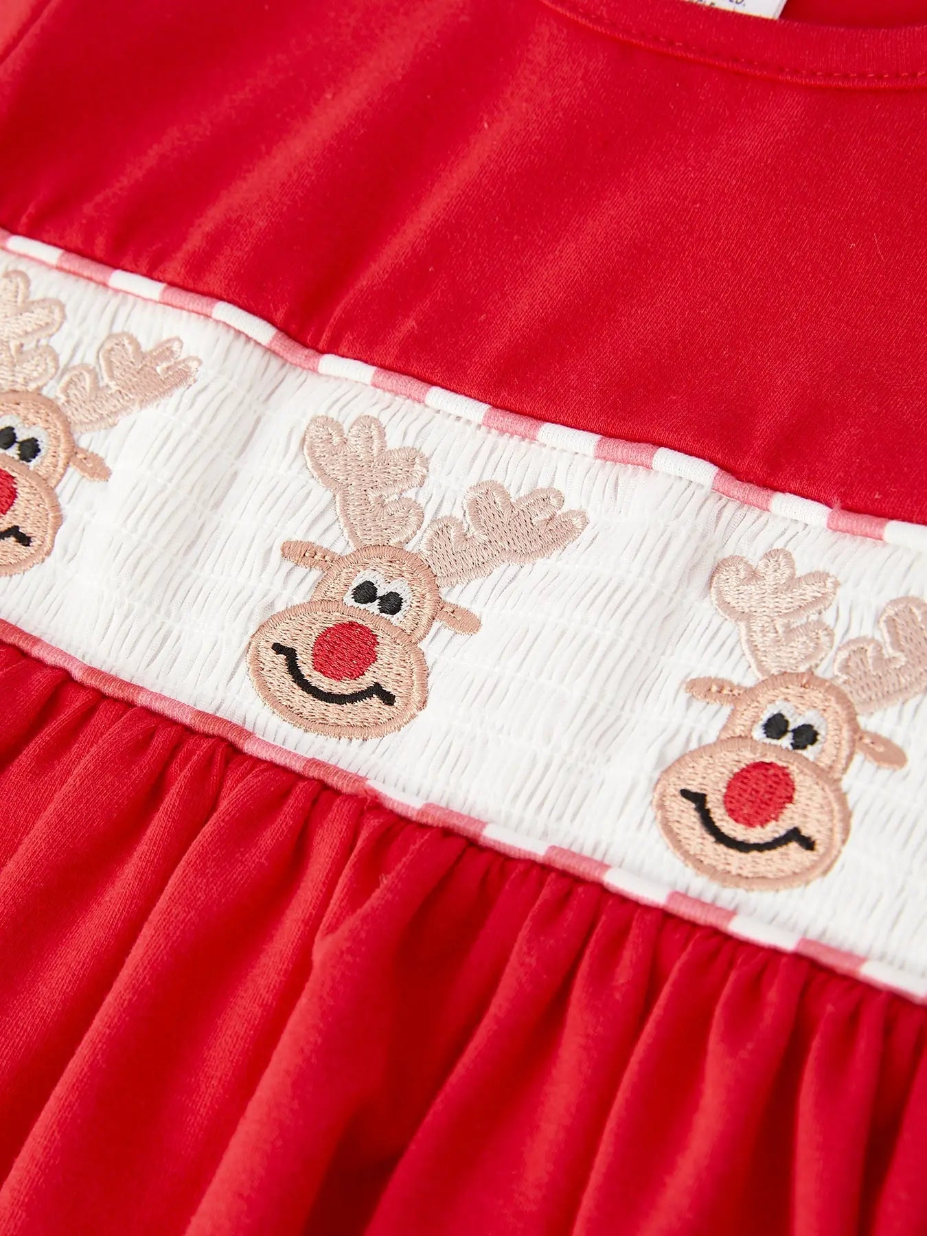 Christmas Smocking Embroidery Girls Plaid Outfit Set Rylee Faith Designs Everetts Place: Online Boutique