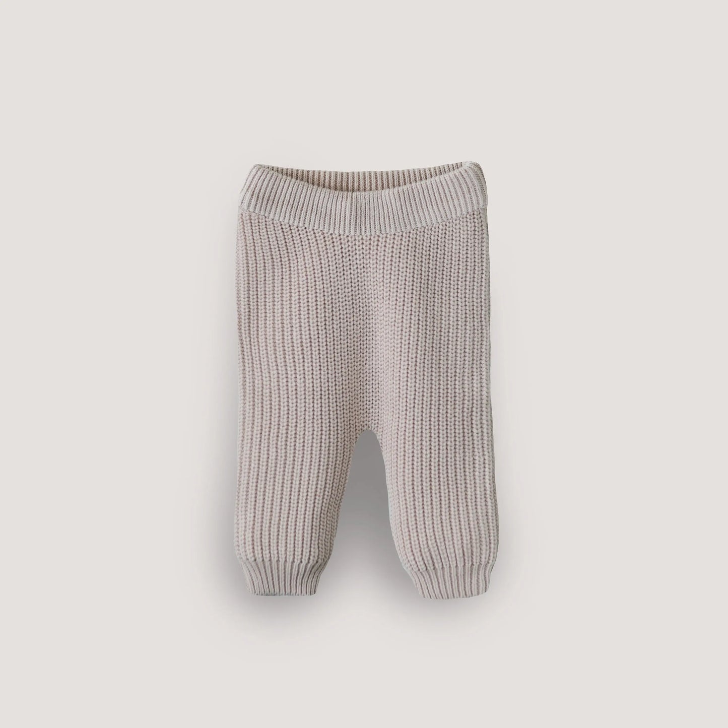 Chunky Knit Pants for Babies Made with Organic Cotton Cozy and Stylish Outfit Option Mushie Everetts Place: Online Boutique 32.00