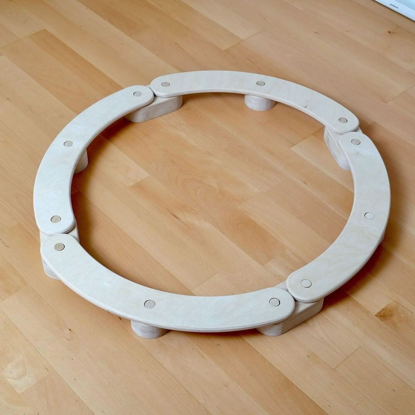 Circular Wooden Balance Beam Set Montessori For Kids Kidodido Everetts Place: Online Boutique