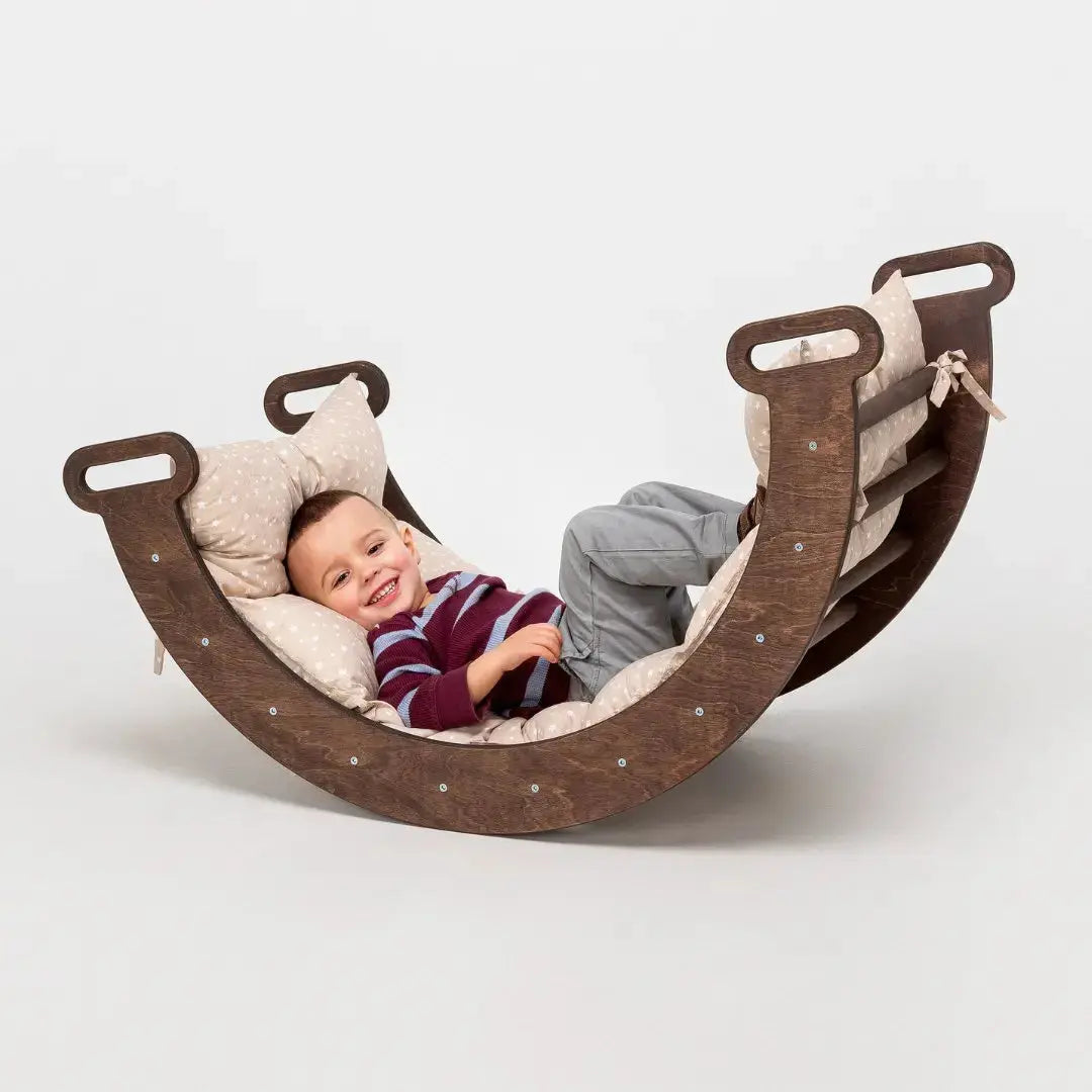 Climbing Arch Chocolate Cushion Montessori Climbers for Toddlers Goodevas Everetts Place: Online Boutique 159.00