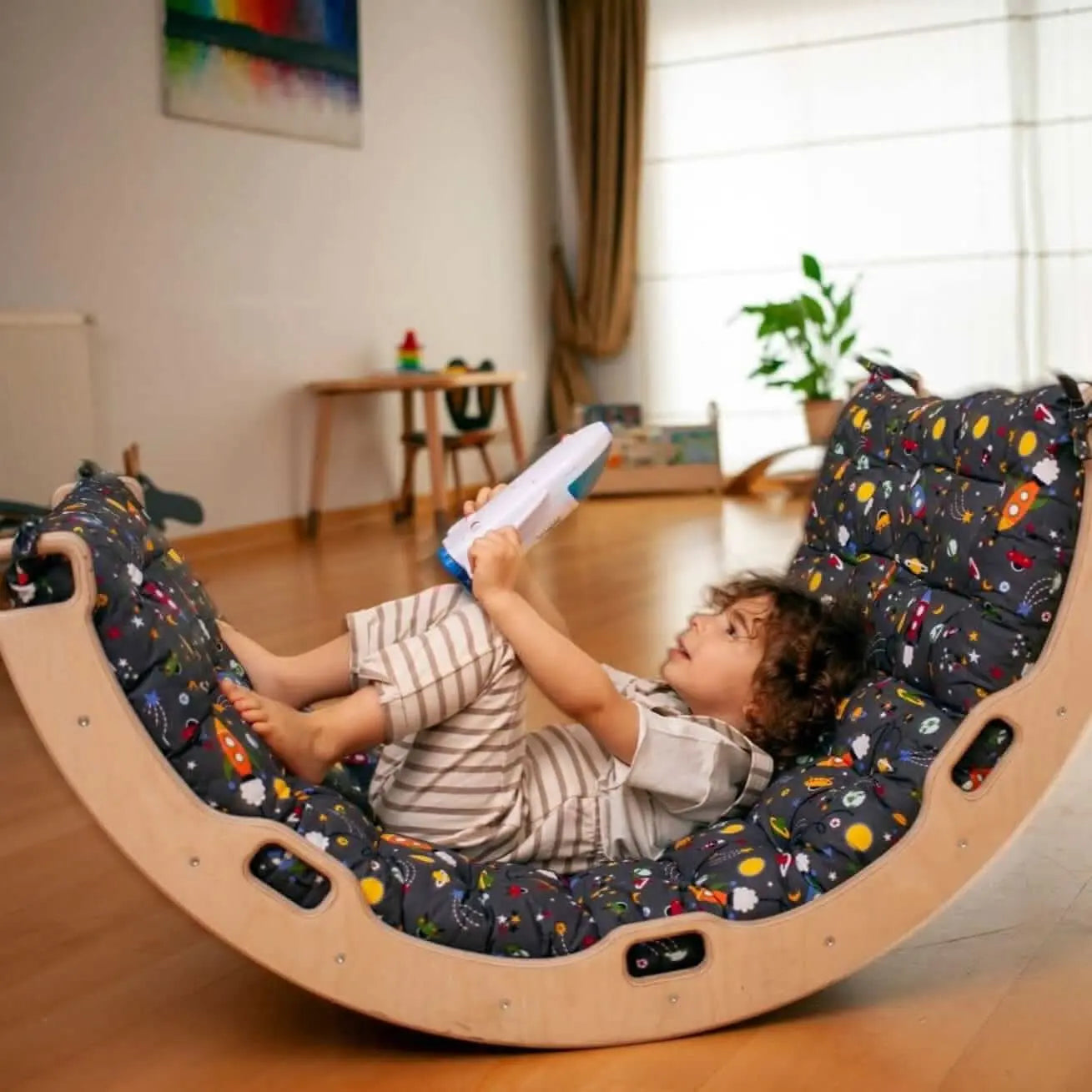 Climbing Arch Rocker With Space Cushion For Safe Play Kidodido Everetts Place: Online Boutique