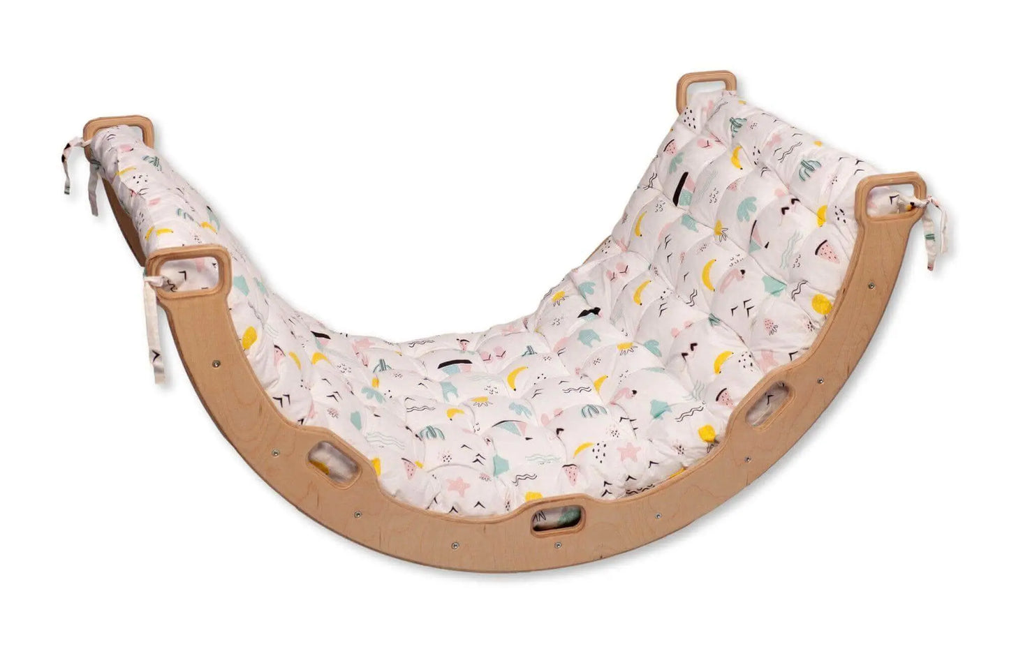 Climbing Arch With Flamingo Pillow Montessori Play Set Kidodido Everetts Place: Online Boutique