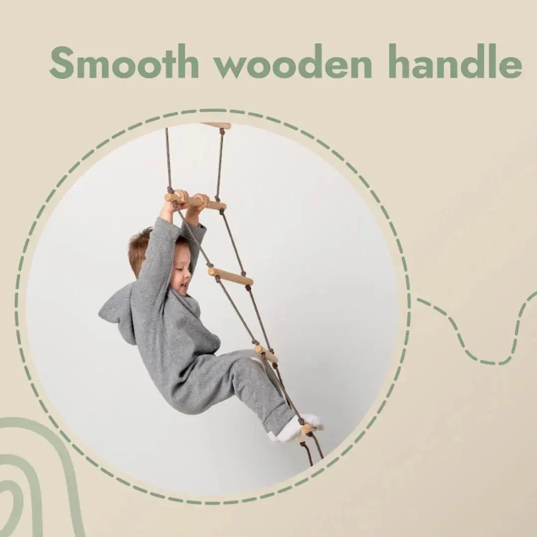 Climbing Rope Ladder for Kids Aged 3 to 9 Years Old Goodevas Everetts Place: Online Boutique