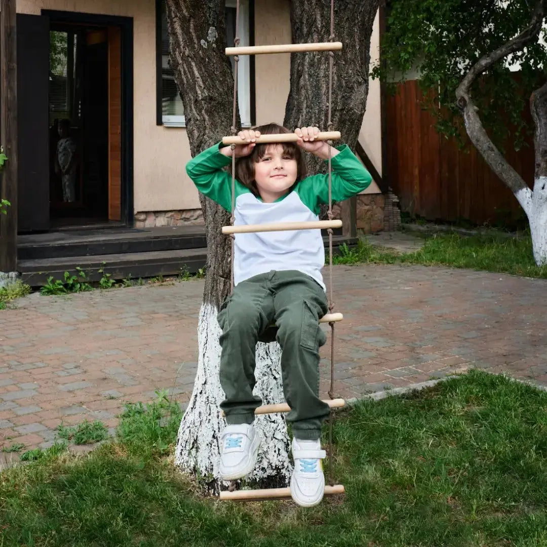 Climbing Rope Ladder for Kids Aged 3 to 9 Years Old Goodevas Everetts Place: Online Boutique