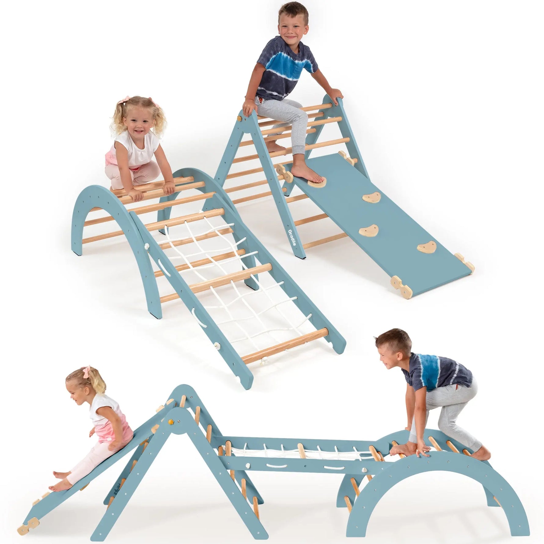 Ocodile.com Essential Climbing Set with Versatile Configurations for Active Toddlers - Baby & Toddler > Baby Toys & Activity Equipment > Play Mats & Gyms > Play Gyms