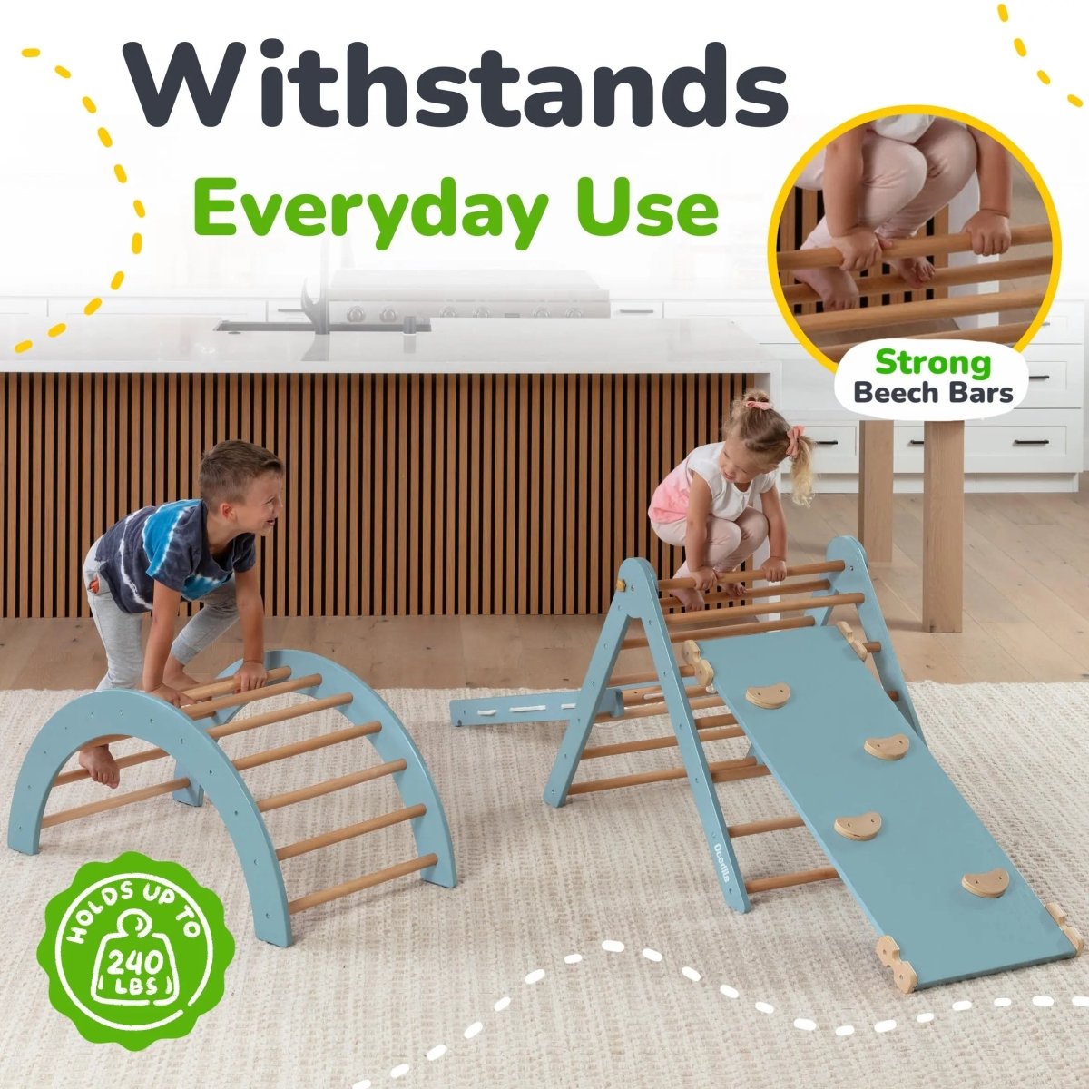 Climbing Set: 4-Parts Ocodile.com