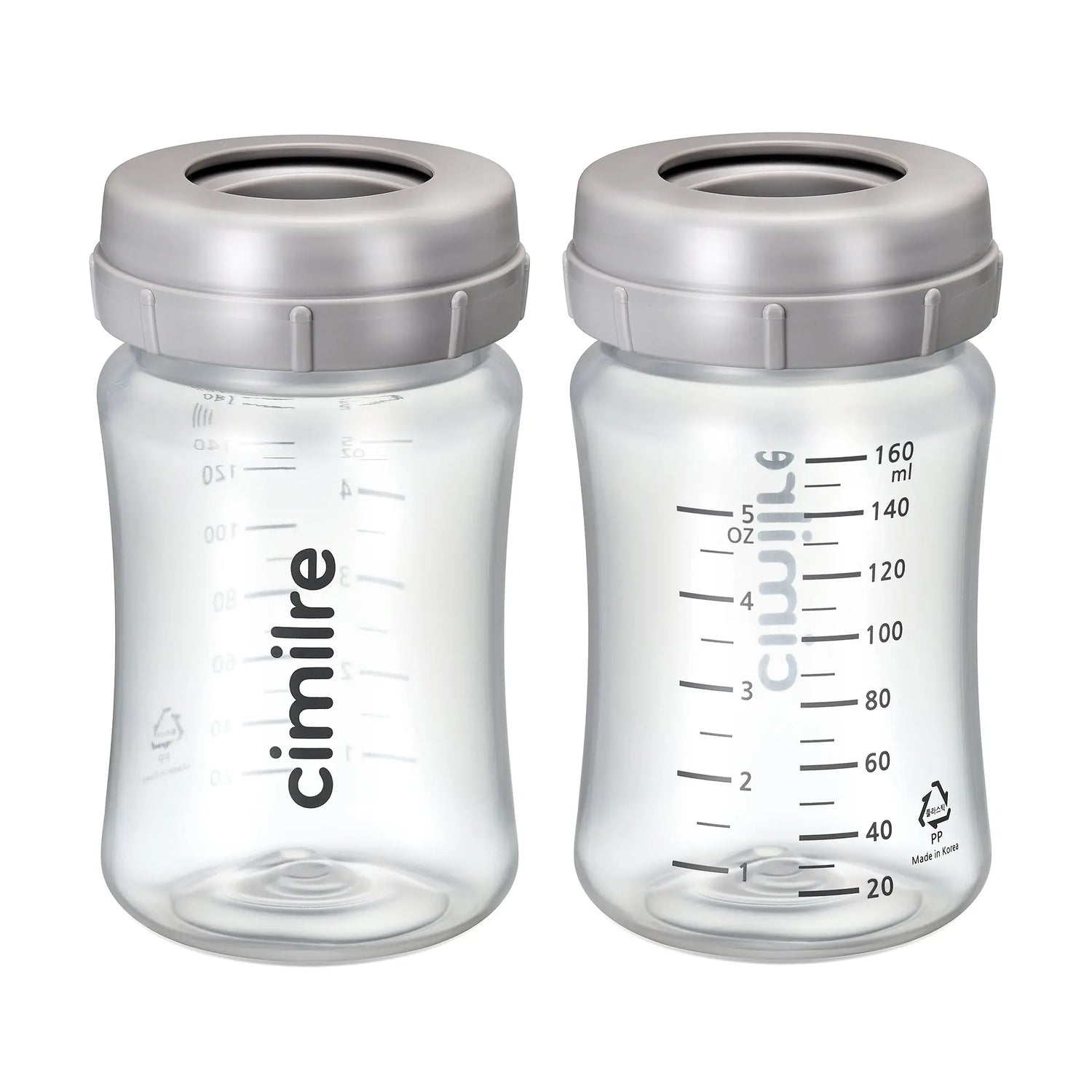 Cimilre Breast Pumps Cimilre Storage Bottle Set with Measuring Scale for Breastfeeding Moms - Baby & Toddler > Nursing & Feeding > Breast Milk Storage Containers Bottle
