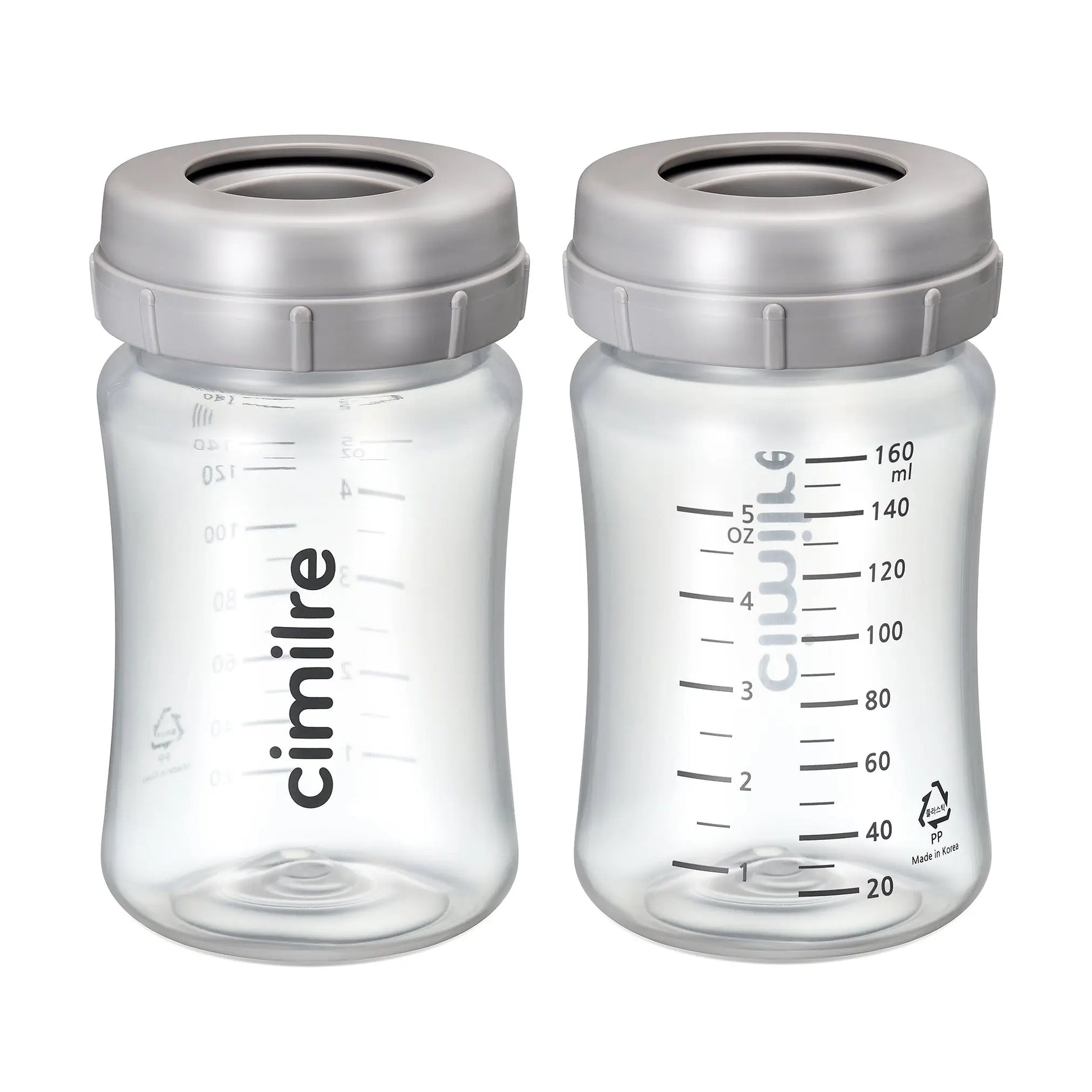 Cimilre Breast Pumps Cimilre Storage Bottle Set with Measuring Scale for Breastfeeding Moms - Baby & Toddler > Nursing & Feeding > Breast Milk Storage Containers Bottle