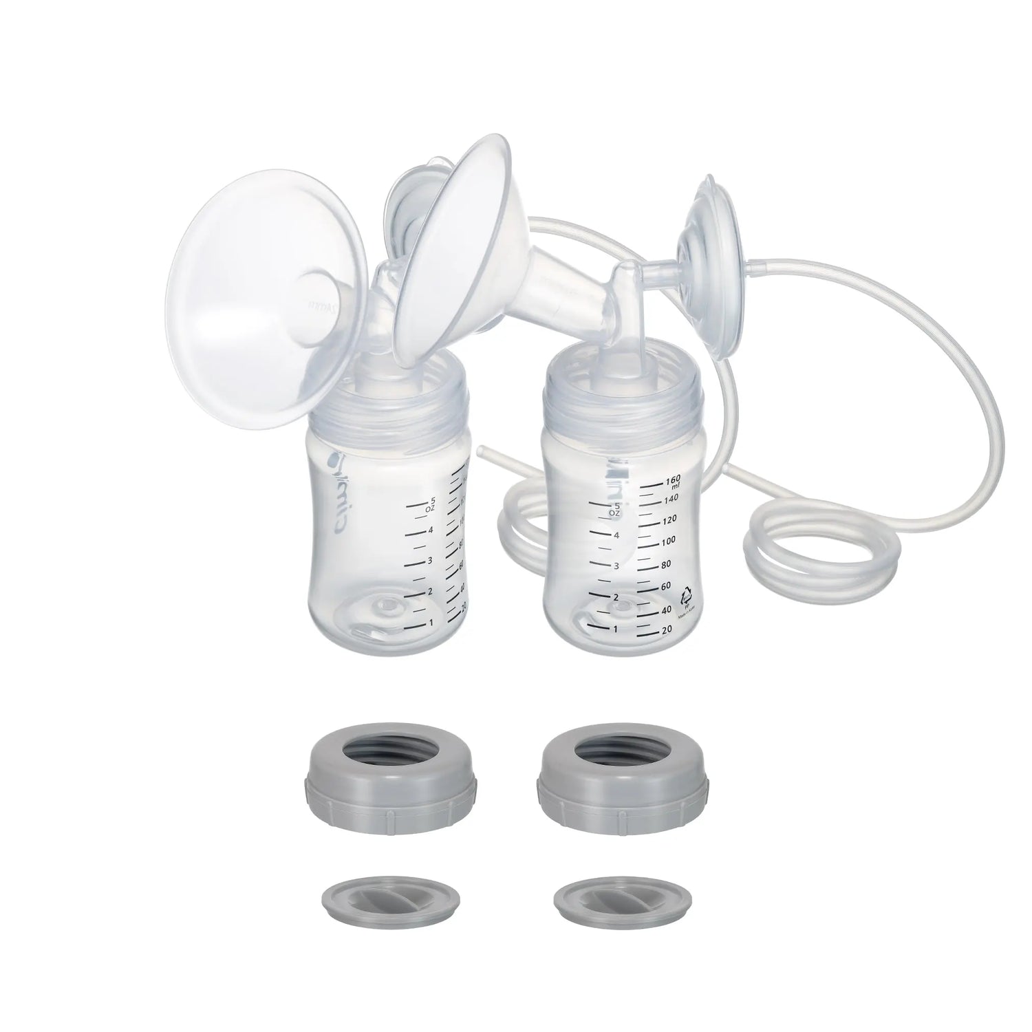 Cimilre Breast Pumps Cimilre Double Pumping Collection Kit for Convenient Breastfeeding Use - Baby & Toddler > Nursing & Feeding > Breast Pump Accessories Collection