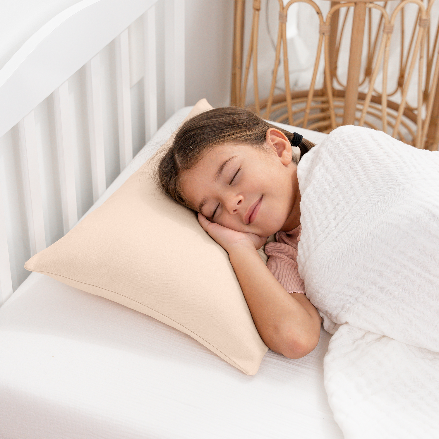 Comfy Cubs Toddler Pillow With Cream Cotton Pillowcase Comfy Cubs Everetts Place: Online Boutique