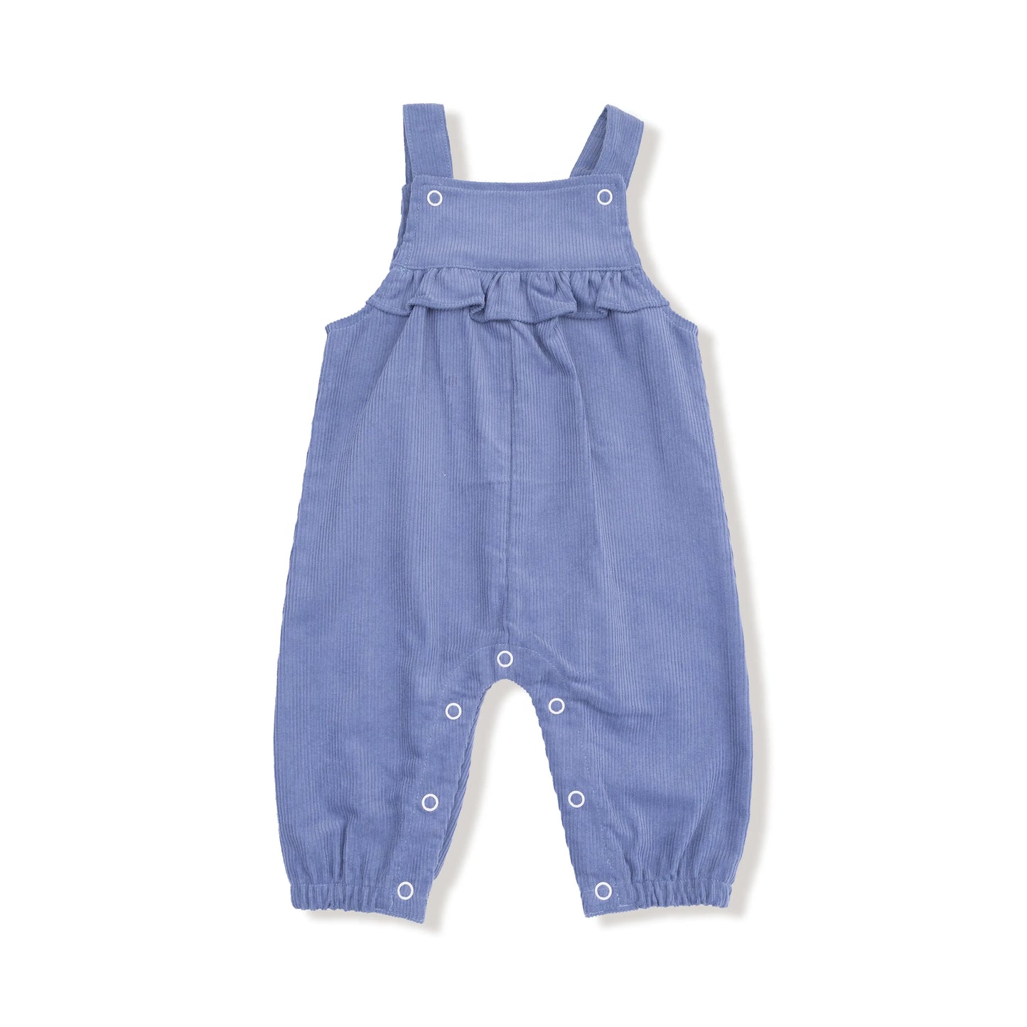 Angel Dear Corduroy Yoke Ruffle Overall for Kids Girls Playwear - Apparel & Accessories > Clothing > Baby & Toddler Clothing > Baby & Toddler Outfits 533