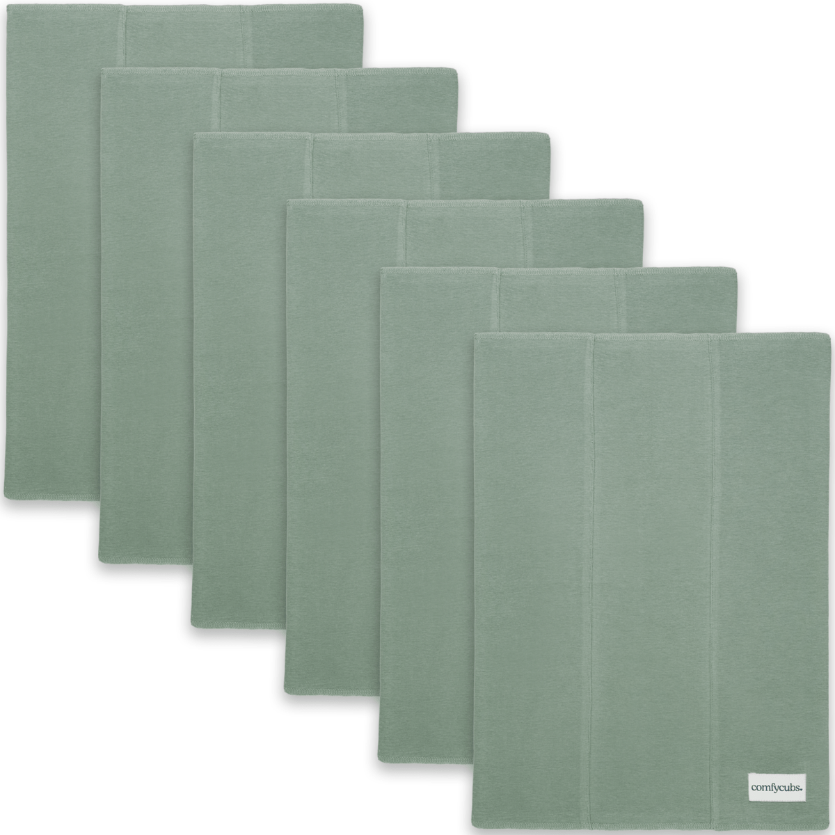 Comfy Cubs Cotton Burp Cloths Fern Baby Essentials By Comfy Cubs - Everetts Place Boutique -