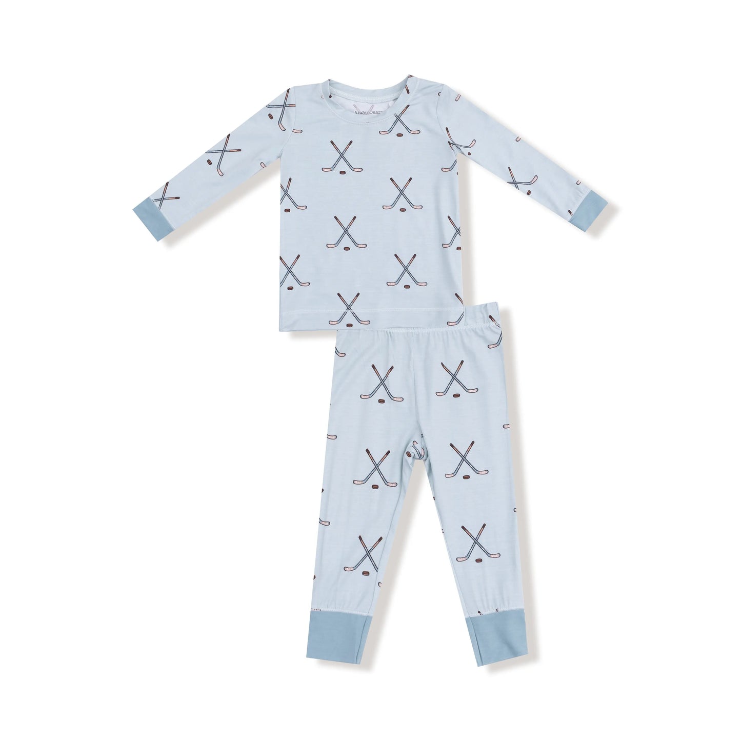 Cozy Long Sleeve Loungewear Set for Relaxed Nights Angel Dear Everetts Place: Online Boutique
