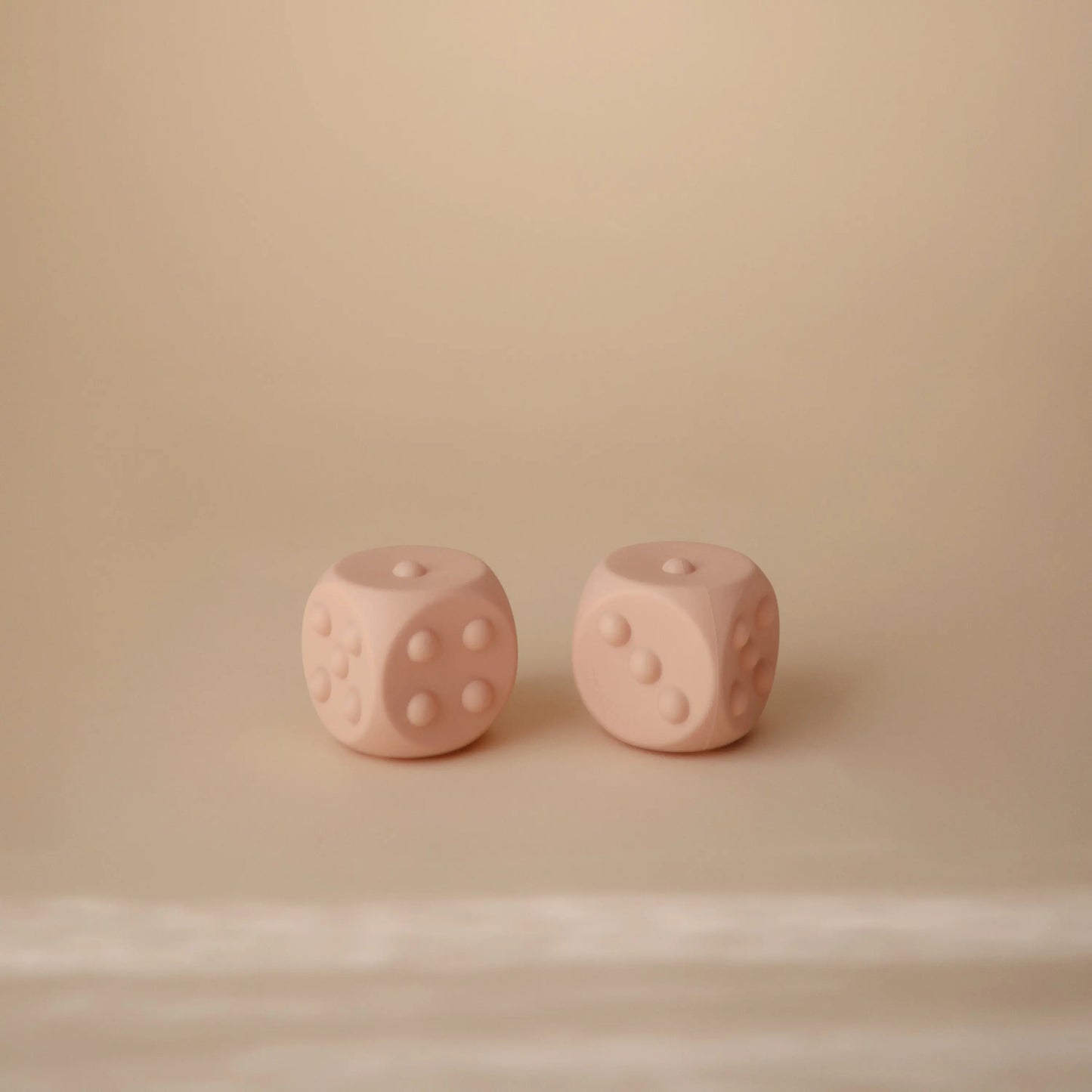 Mushie Dice Press Toy for Fine Motor Skill Development and Learning Mushie