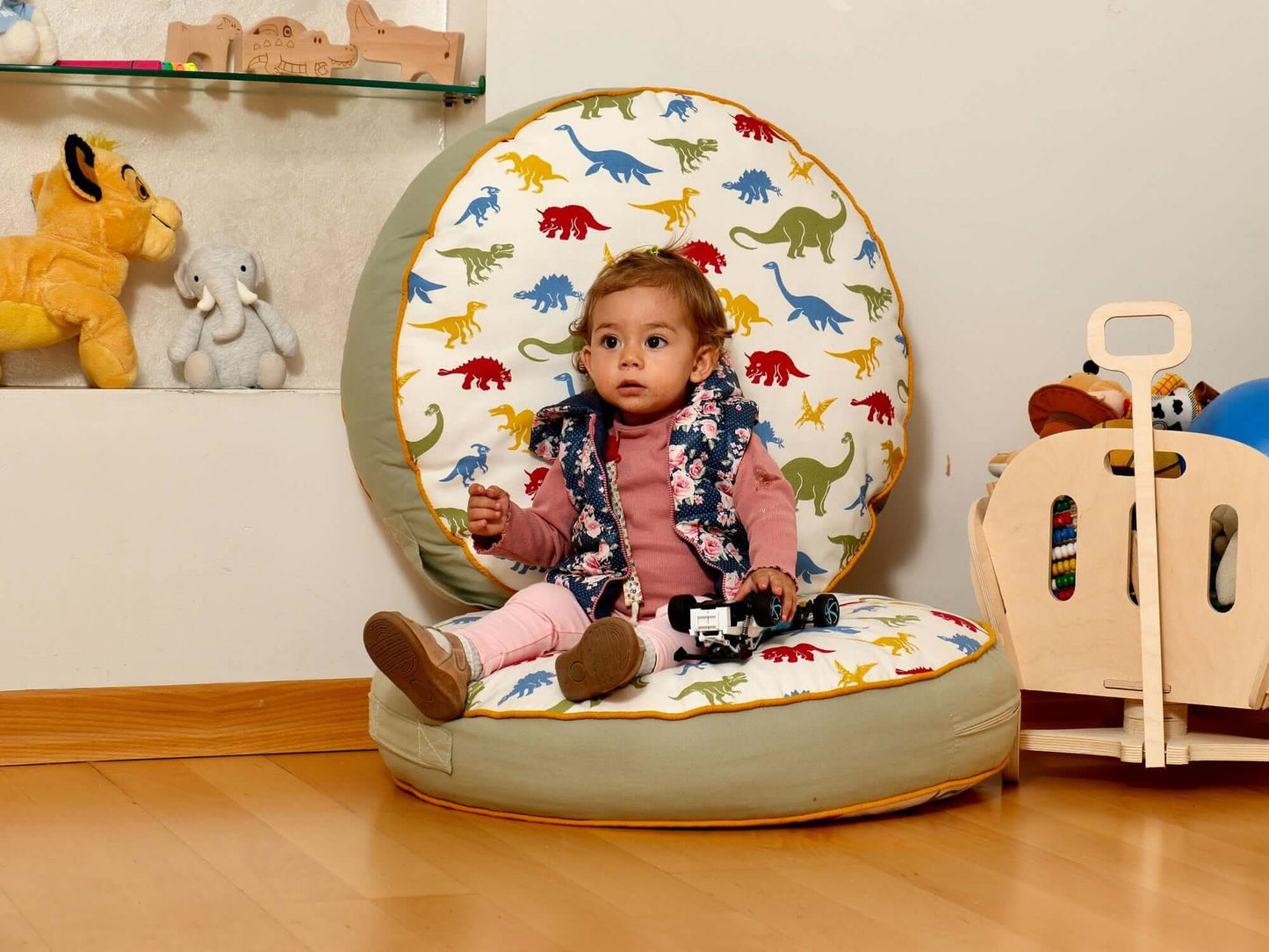 Kids Floor Pillow Montessori Play Mat Large Toddler Cushion Kidodido Everetts Place: Online Boutique