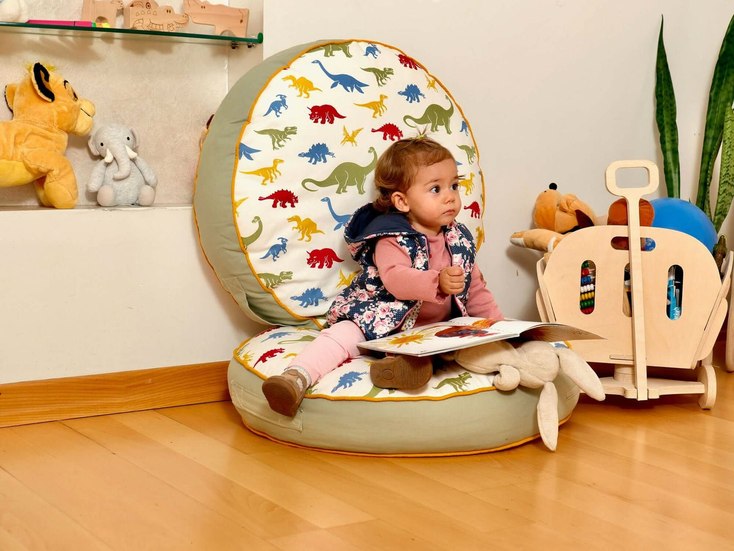 Kids Floor Pillow Montessori Play Mat Large Toddler Cushion Kidodido Everetts Place: Online Boutique