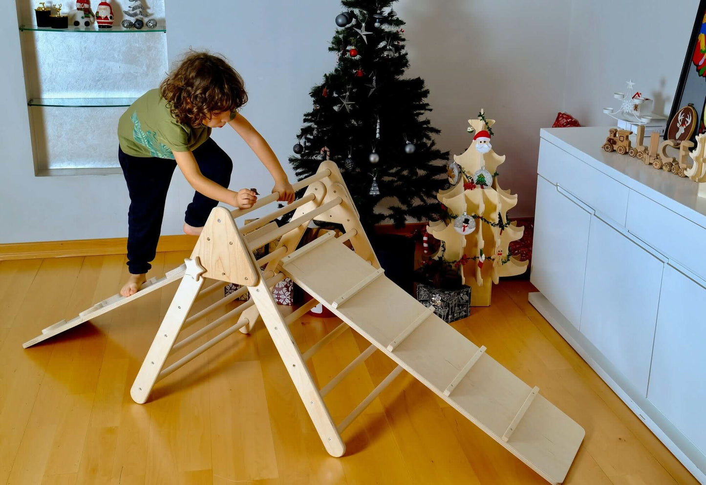 Montessori Climbing Set 5 Pieces Indoor Playset For Kids Kidodido Everetts Place: Online Boutique
