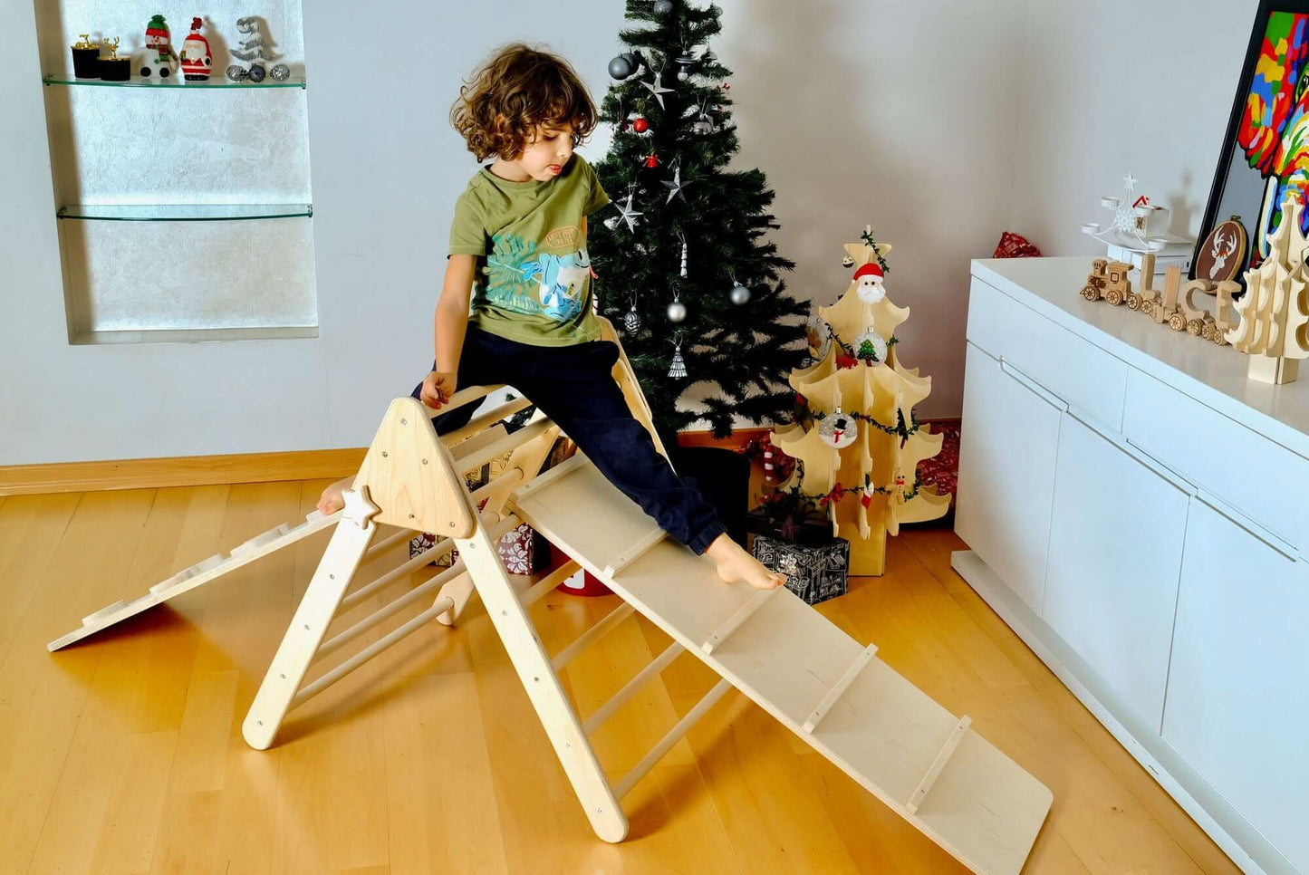 Montessori Climbing Set 5 Pieces Indoor Playset For Kids Kidodido Everetts Place: Online Boutique