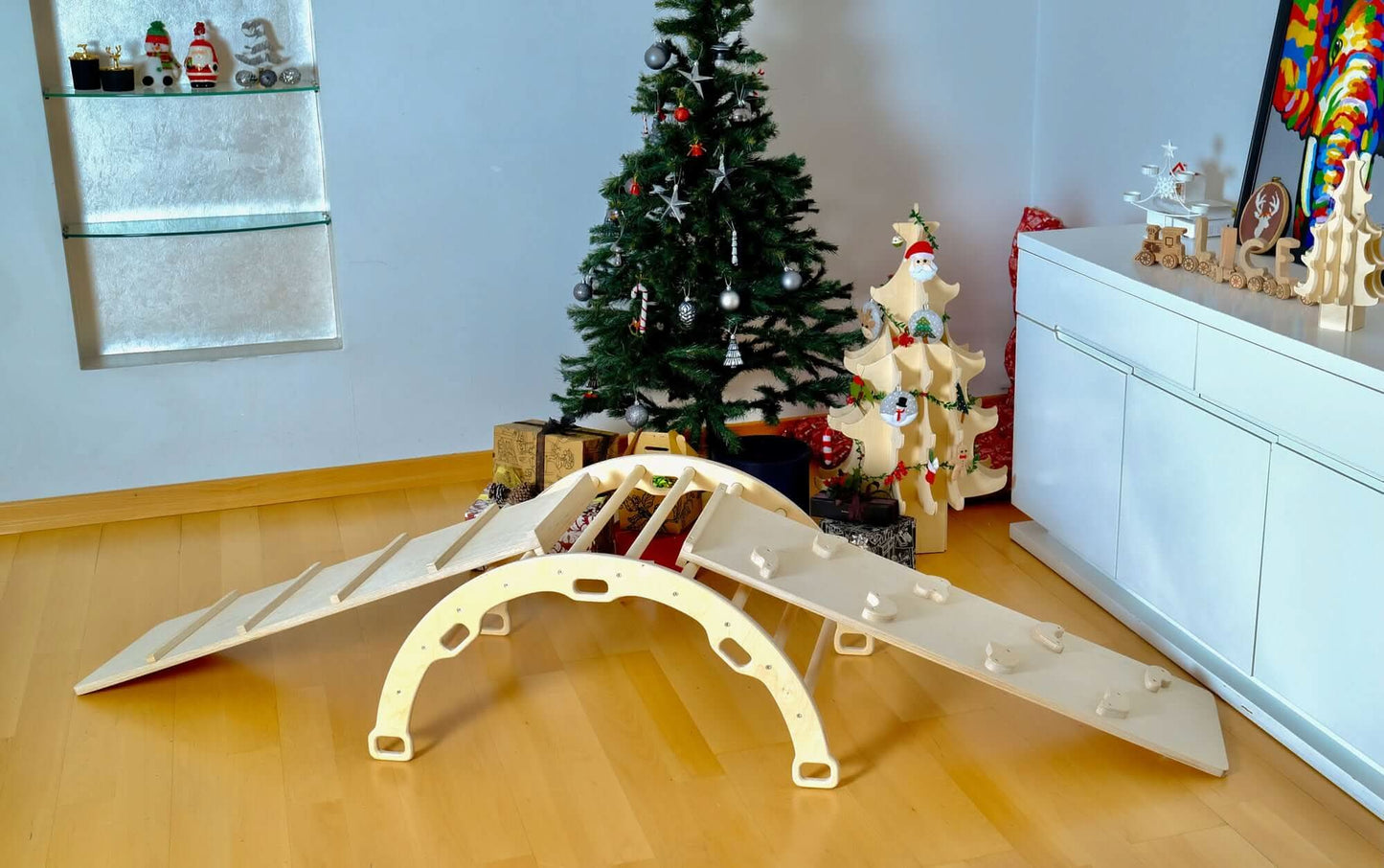 Montessori Climbing Set 5 Pieces Indoor Playset For Kids Kidodido Everetts Place: Online Boutique