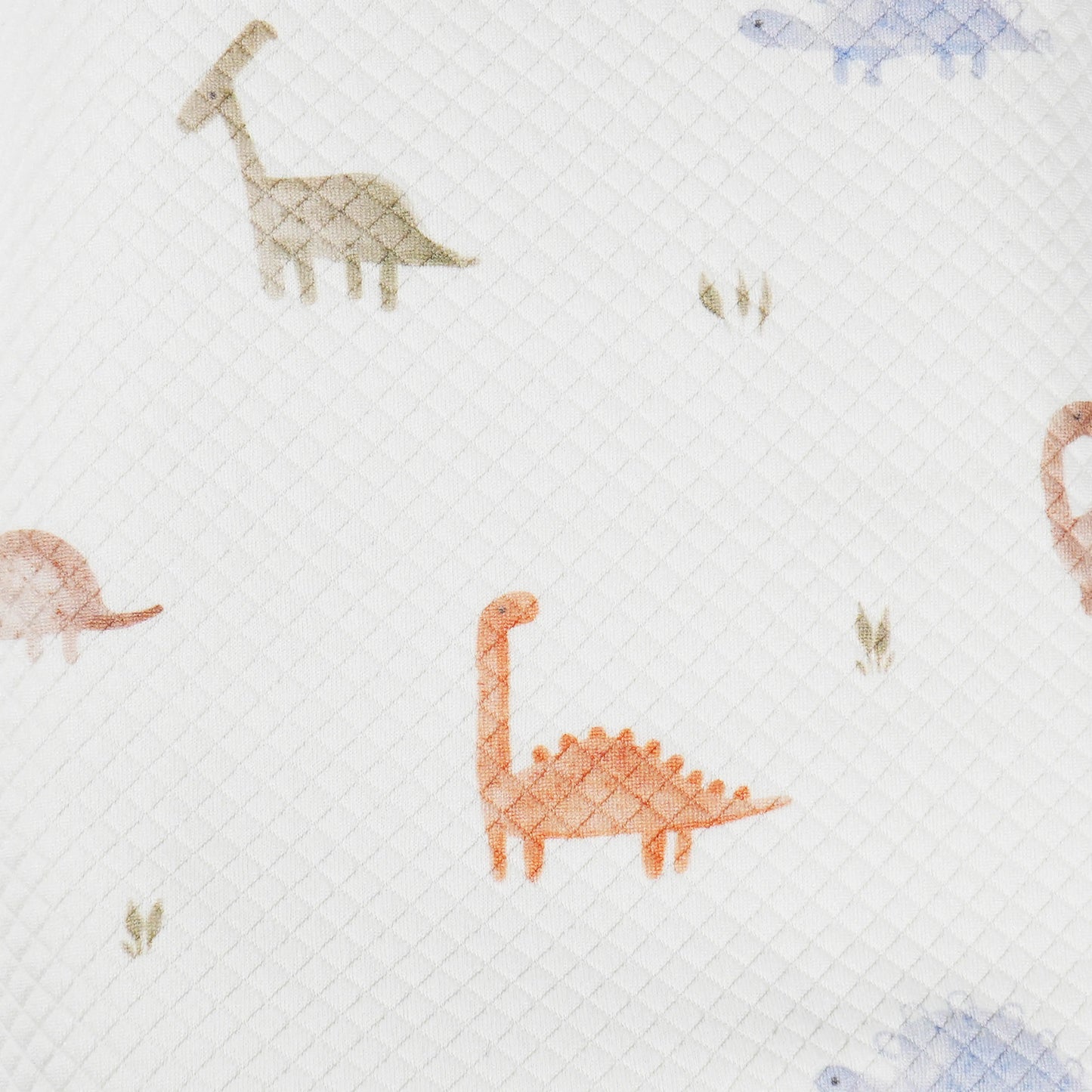 Dinosaur Pattern Printed Knit Blanket for Baby Nursery.