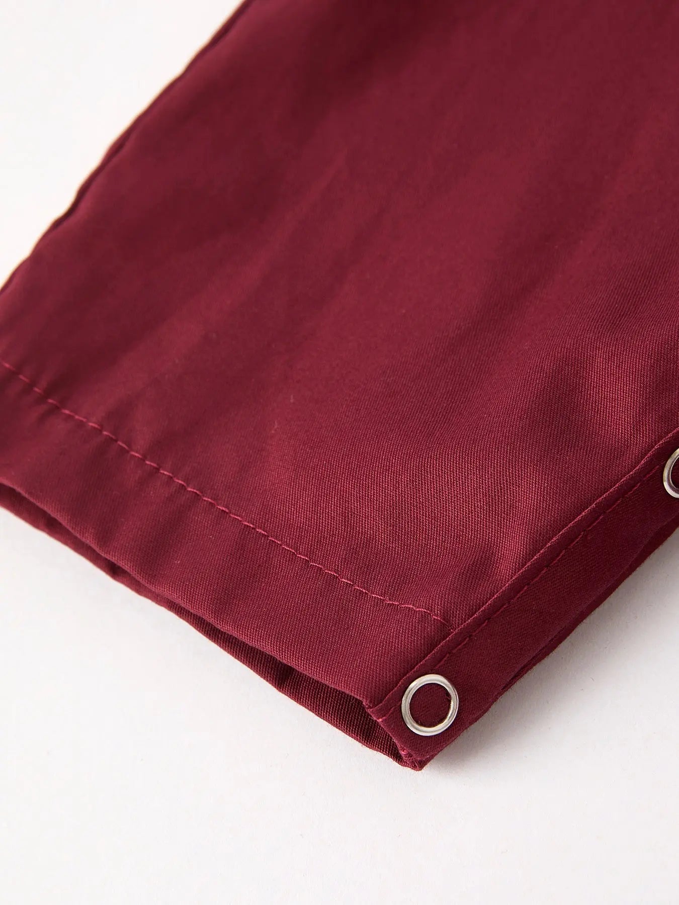 Dark Red Smocked Church Christ Bishop Christening Boys Romper Rylee Faith Designs Everetts Place: Online Boutique