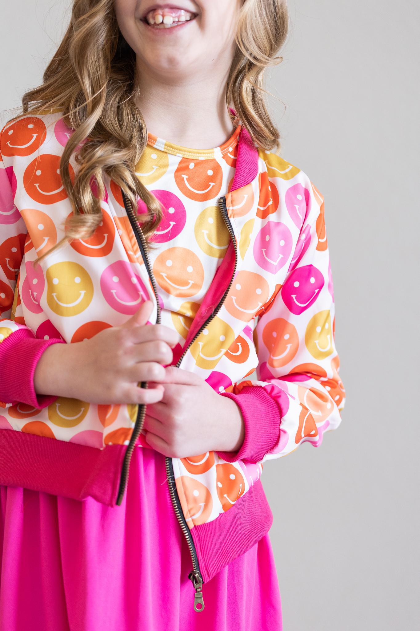 Mila & Rose ® Sale Dont Worry Be Hippy Satin Jacket Mila Rose For Women - Apparel & Accessories > Clothing > Outerwear > Coats & Jackets Satin Jacket