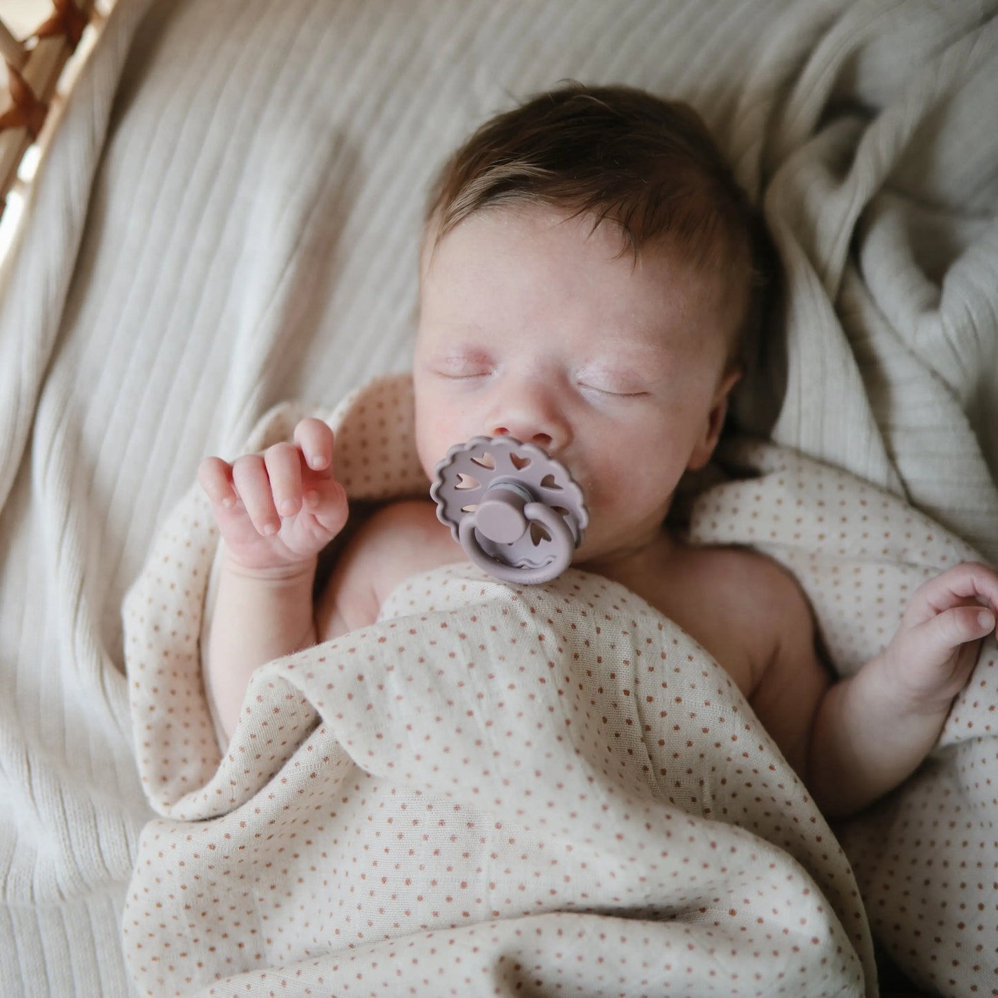 FRIGG Pacifier - Natural Rubber 6-Pack for Baby Comfort Mushie Everetts Place: Online Boutique