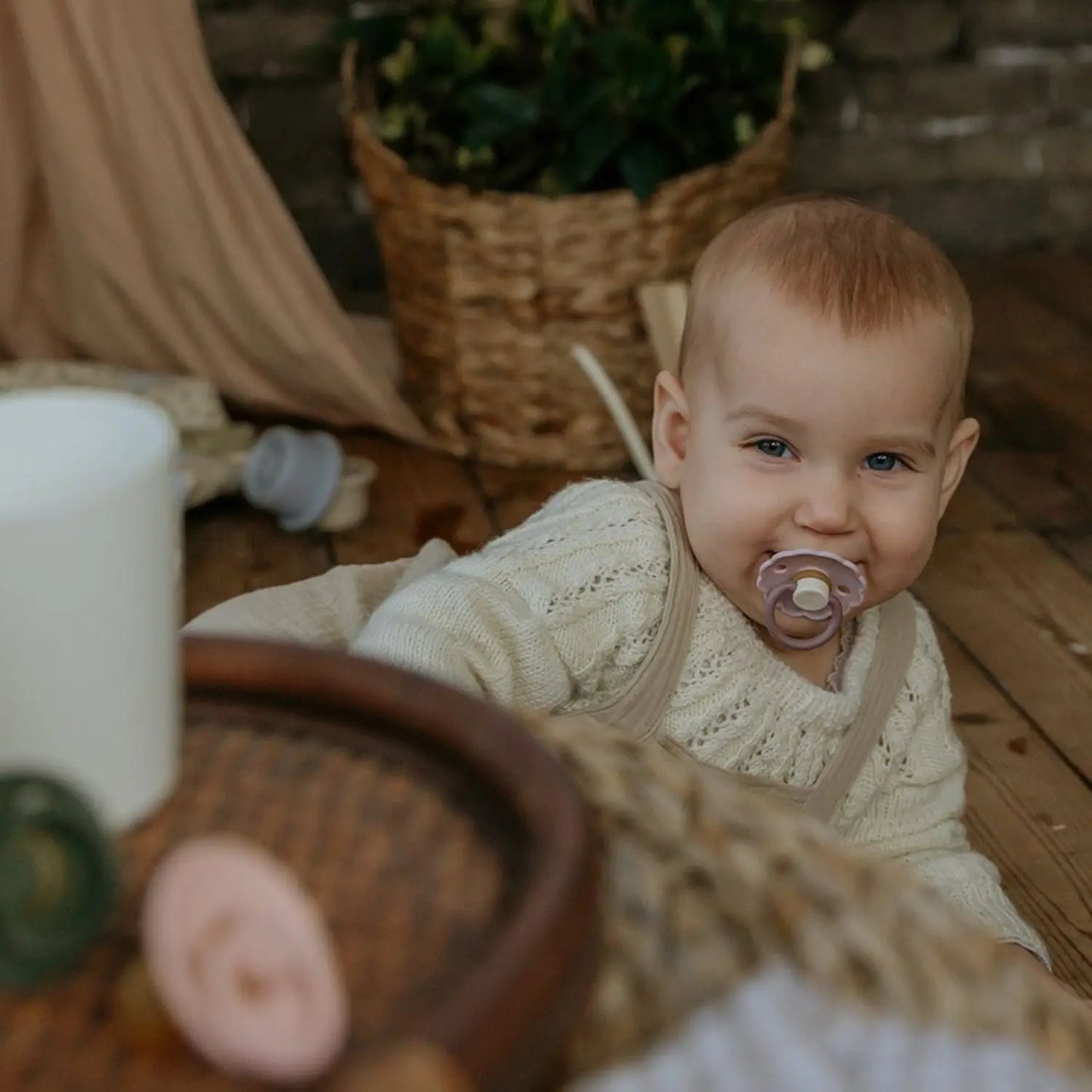 FRIGG Pacifier - Natural Rubber 6-Pack for Baby Comfort Mushie Everetts Place: Online Boutique