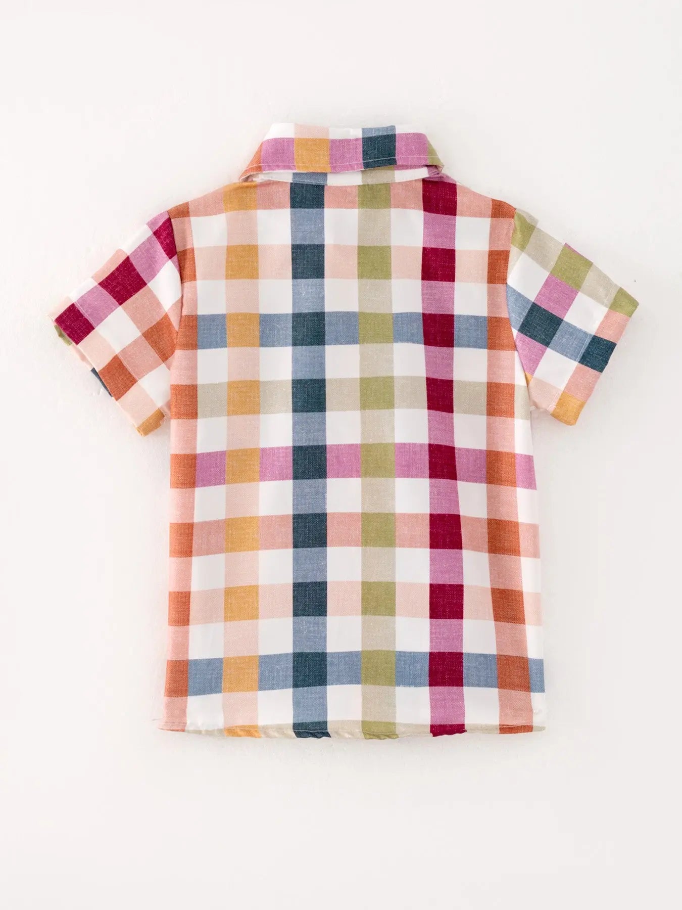 Fall Autumn Baby Boys Plaid T-Shirt Cozy Cotton Style Shirt Rylee Faith Designs Everetts Place: Online Boutique