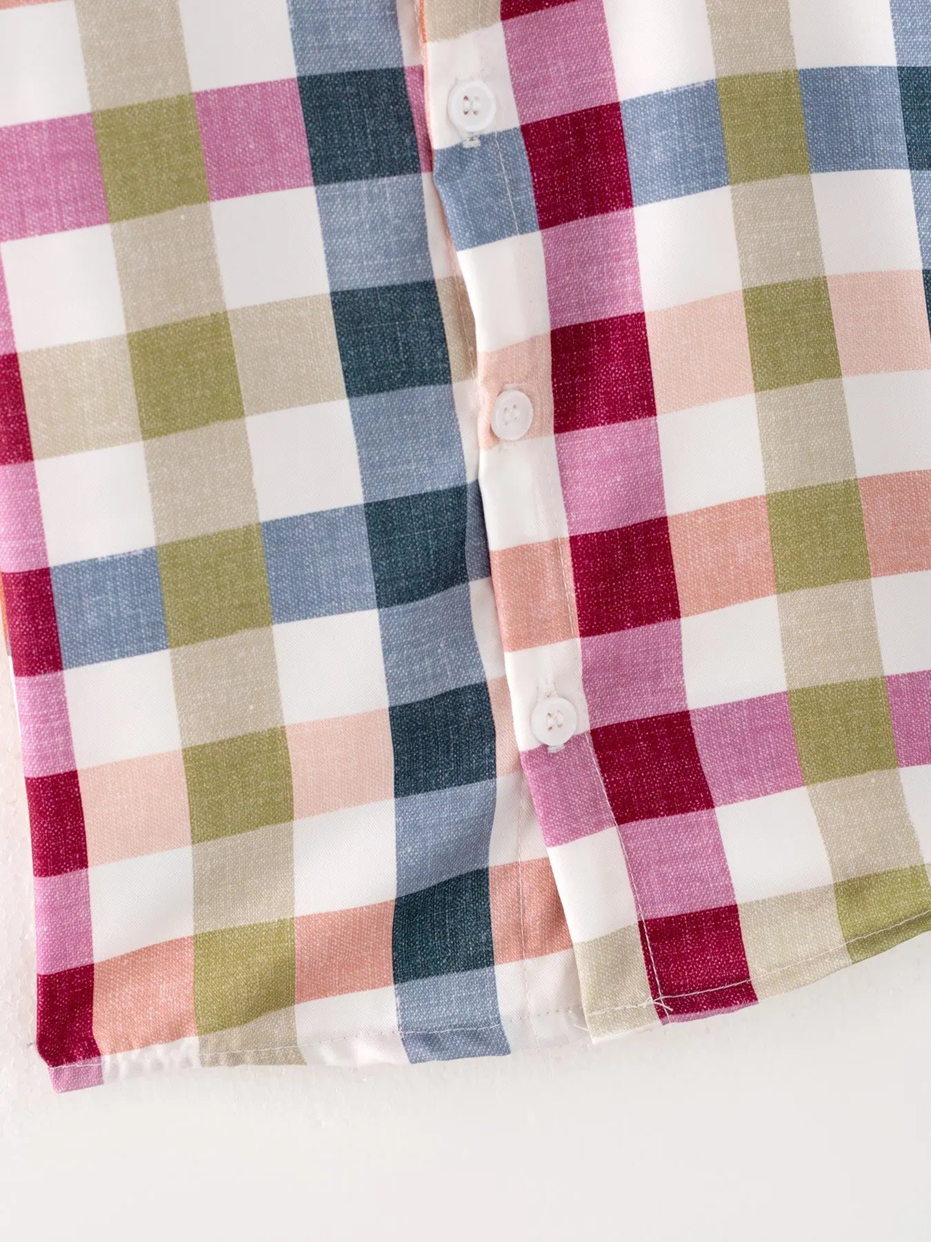 Fall Autumn Baby Boys Plaid T-Shirt Cozy Cotton Style Shirt Rylee Faith Designs Everetts Place: Online Boutique