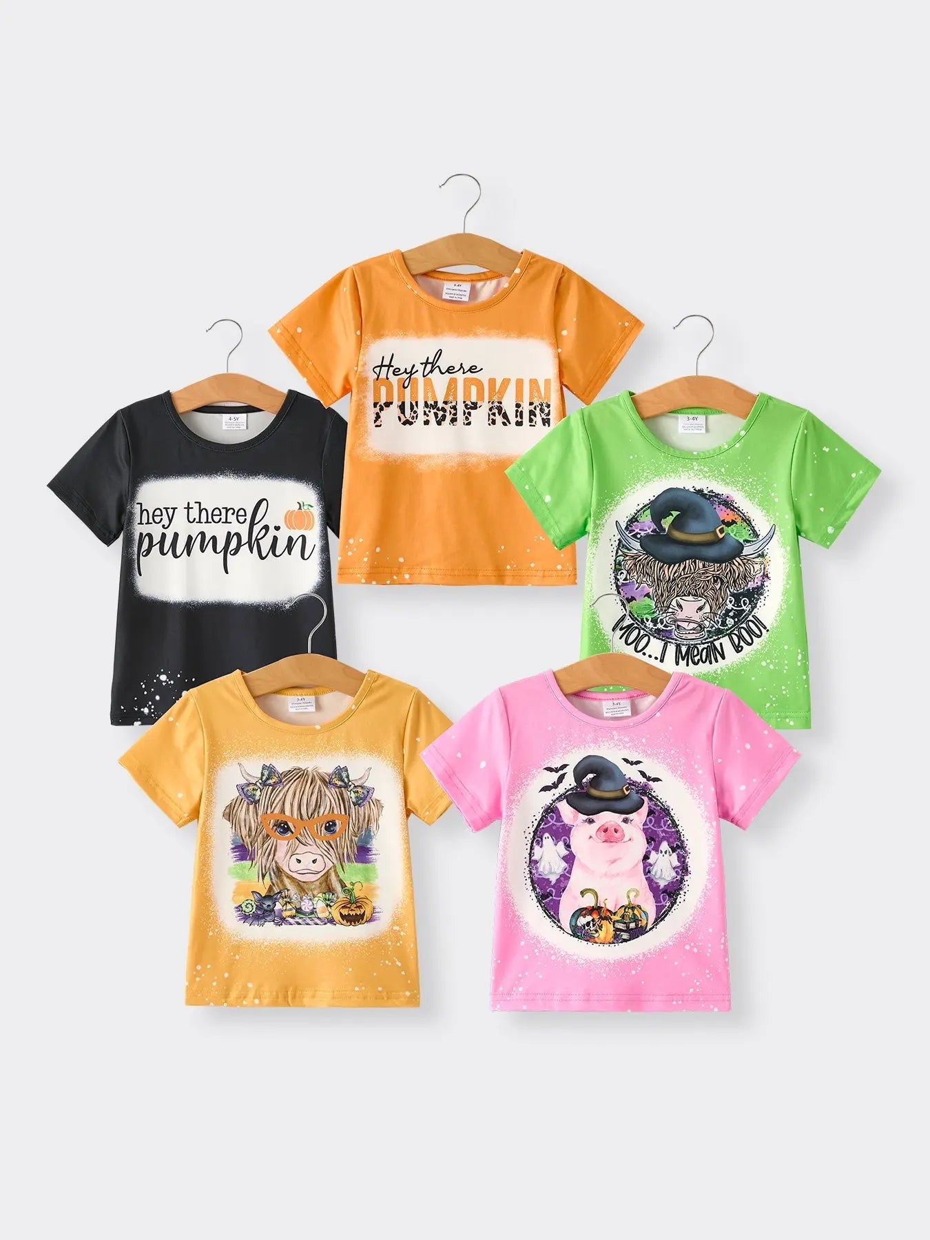 Fall Thanksgiving 5 Piece Short Sleeve O Neck T Shirt Set Rylee Faith Designs Everetts Place: Online Boutique