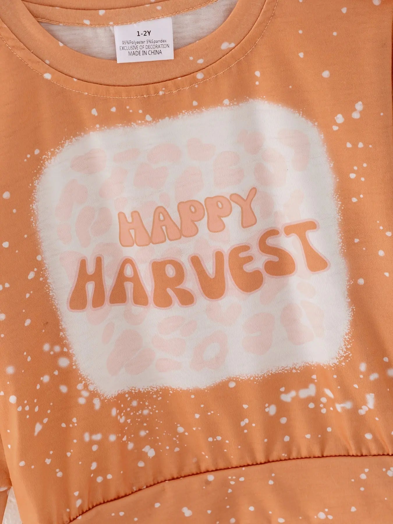 Fall Thanksgiving Halloween 4 Piece Long Sleeve O Neck T Shirt Set Rylee Faith Designs Everetts Place: Online Boutique