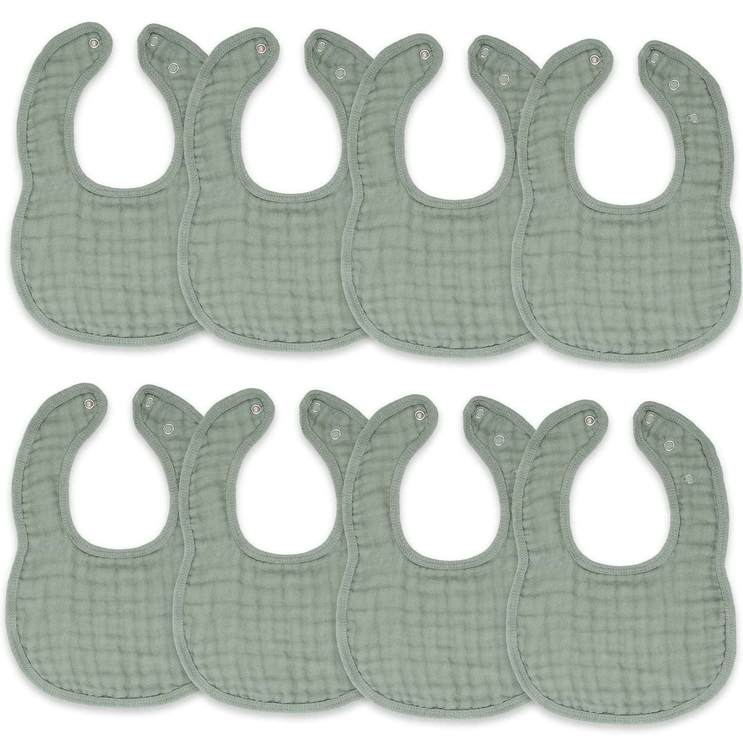 Comfy Cubs Fern Muslin Bibs For Babies Soft Drool Bibs Comfy Cubs Everetts Place: Online Boutique 24.99