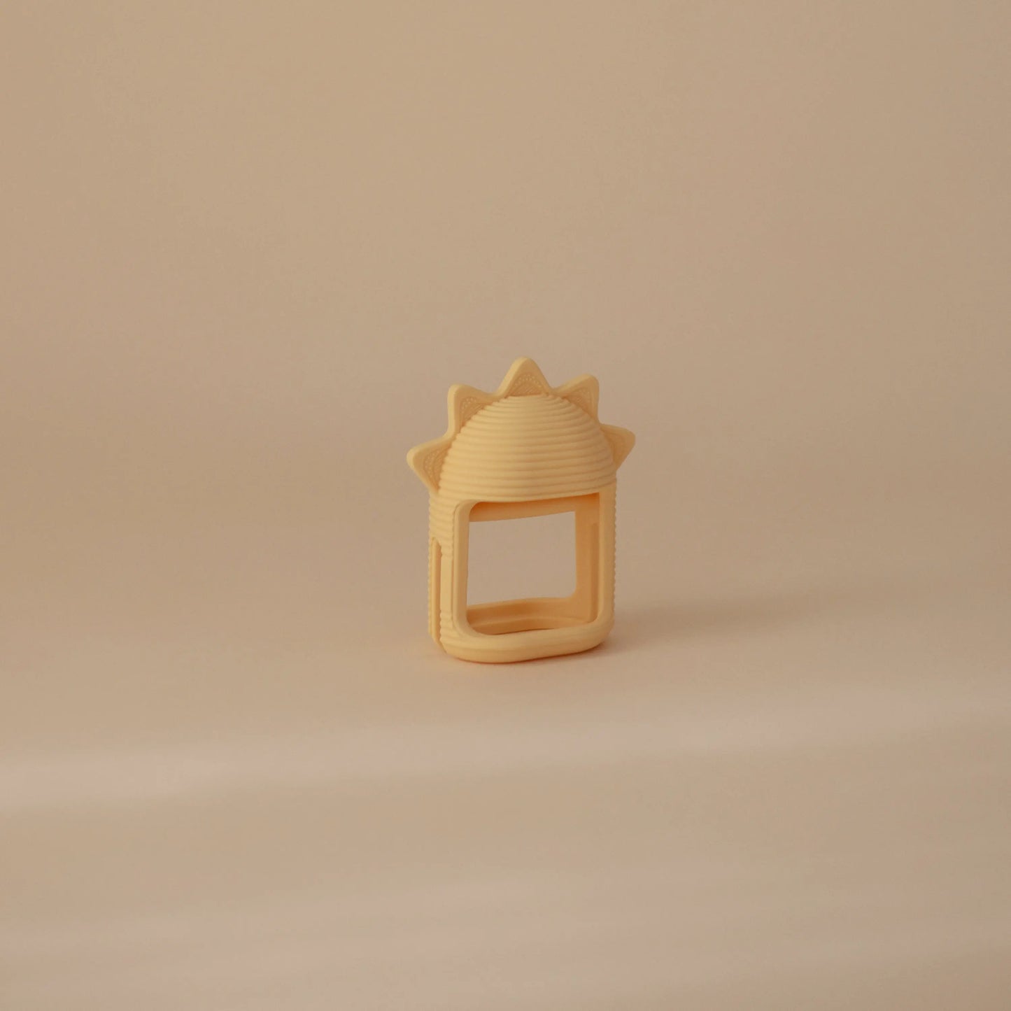 No Drop Sun Teether Sunshine Baby Toy with Easy Grip and Textured Surface Mushie