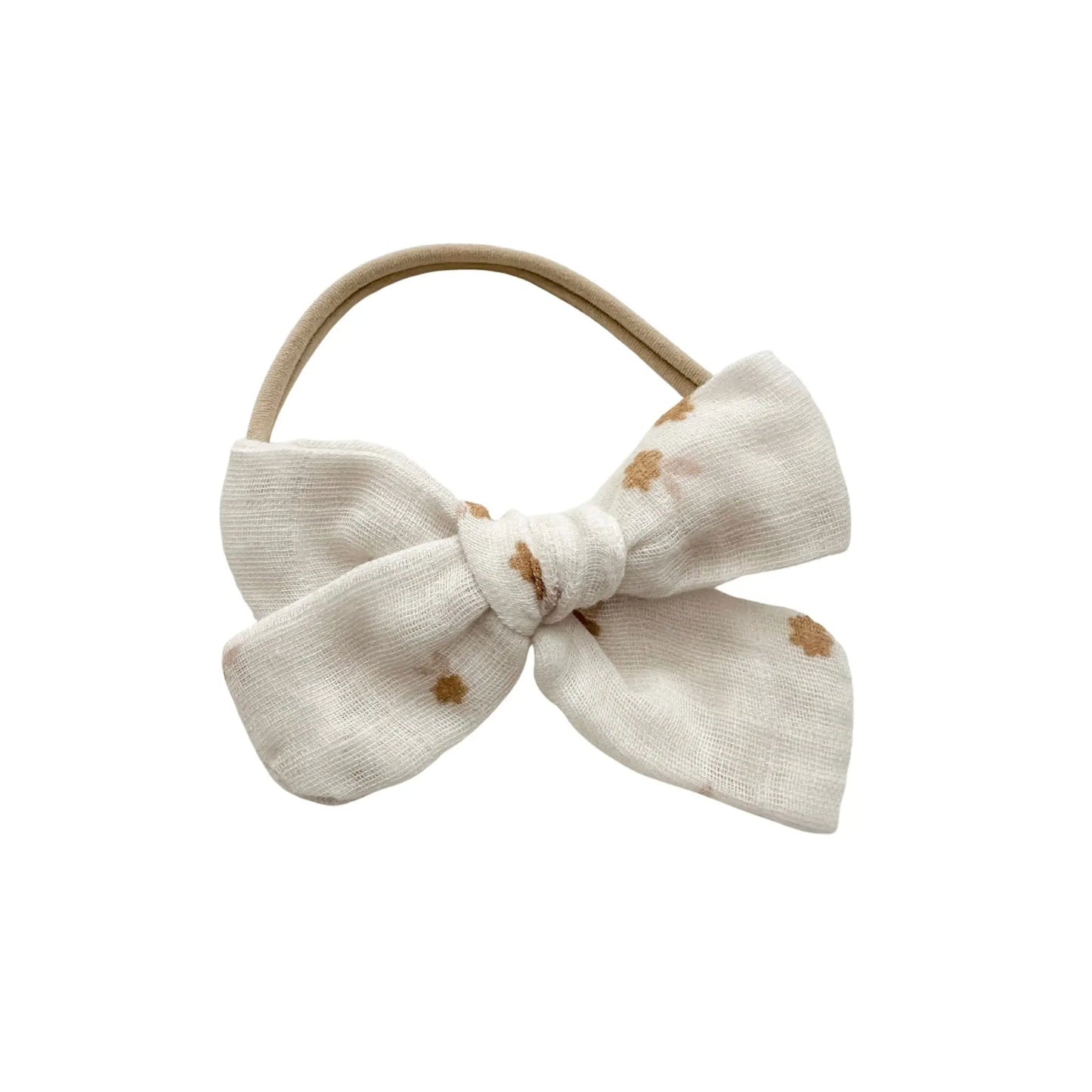 Fleur Knot Bow Headband Harp Angel Boutique