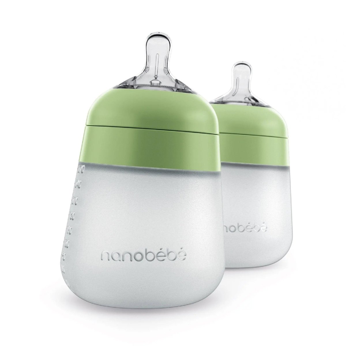 9oz Flexy Silicone Baby Bottle Nanobébé