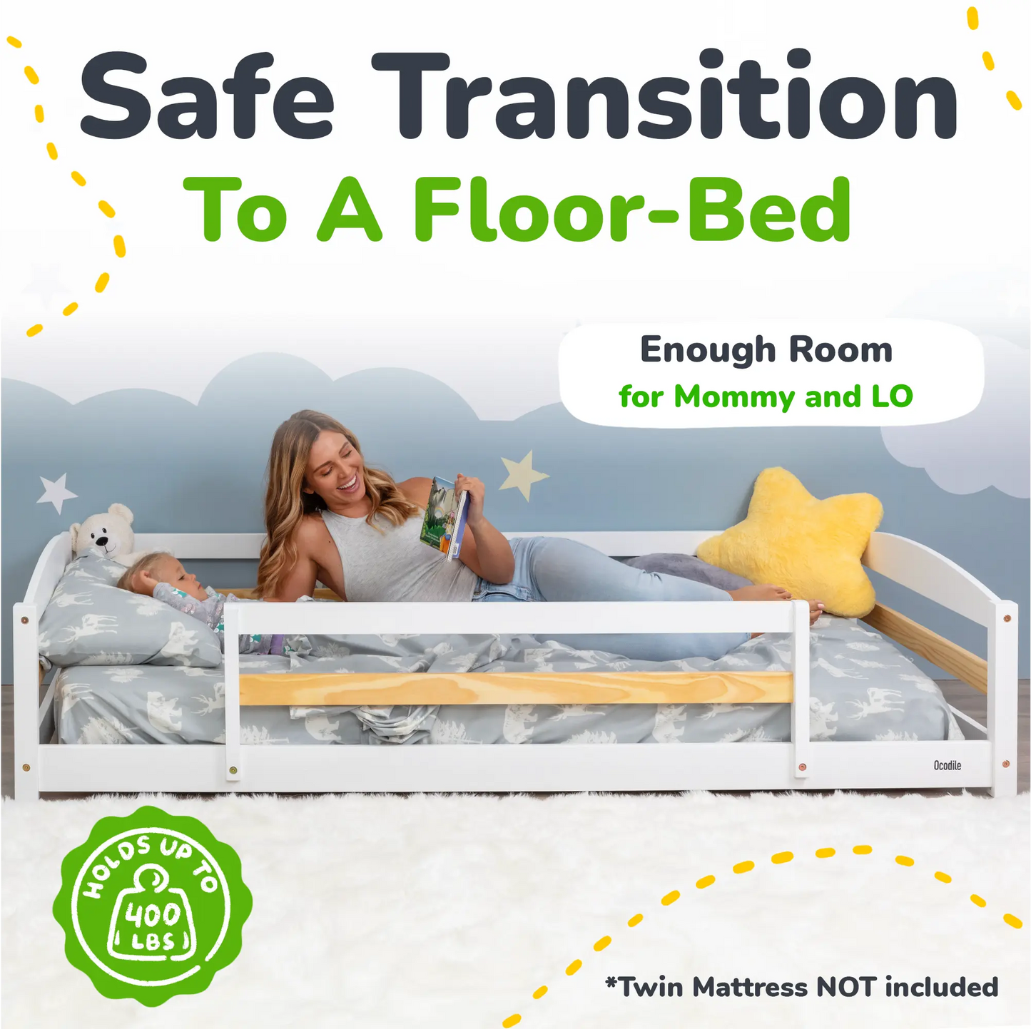 Floor Bed - Twin Size Ocodile.com