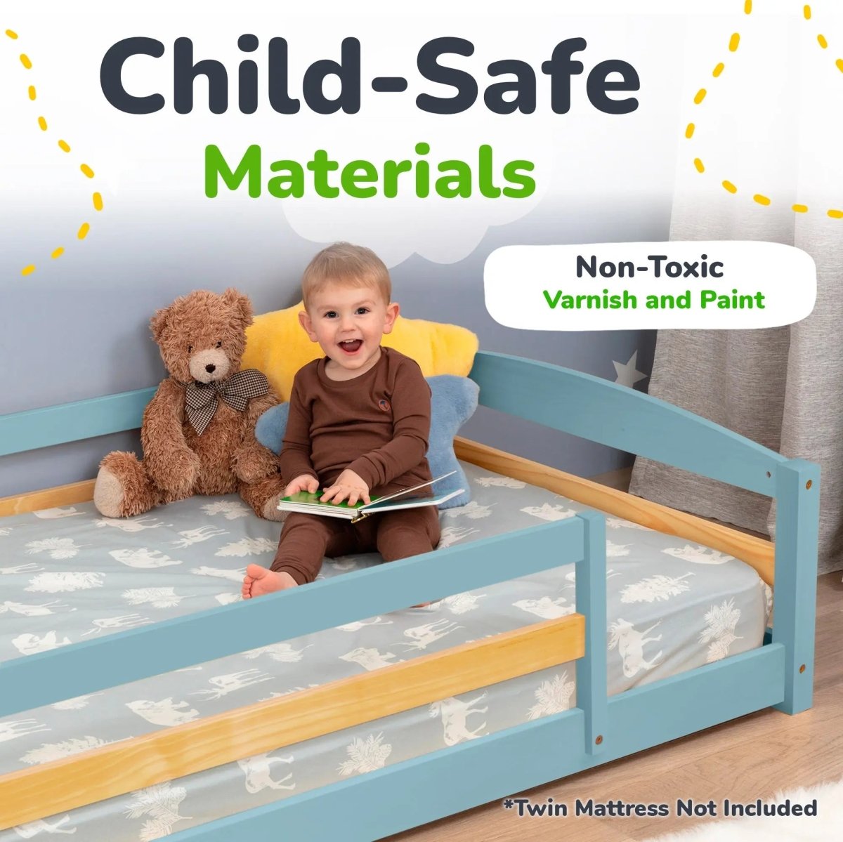 Floor Bed - Twin Size Ocodile.com