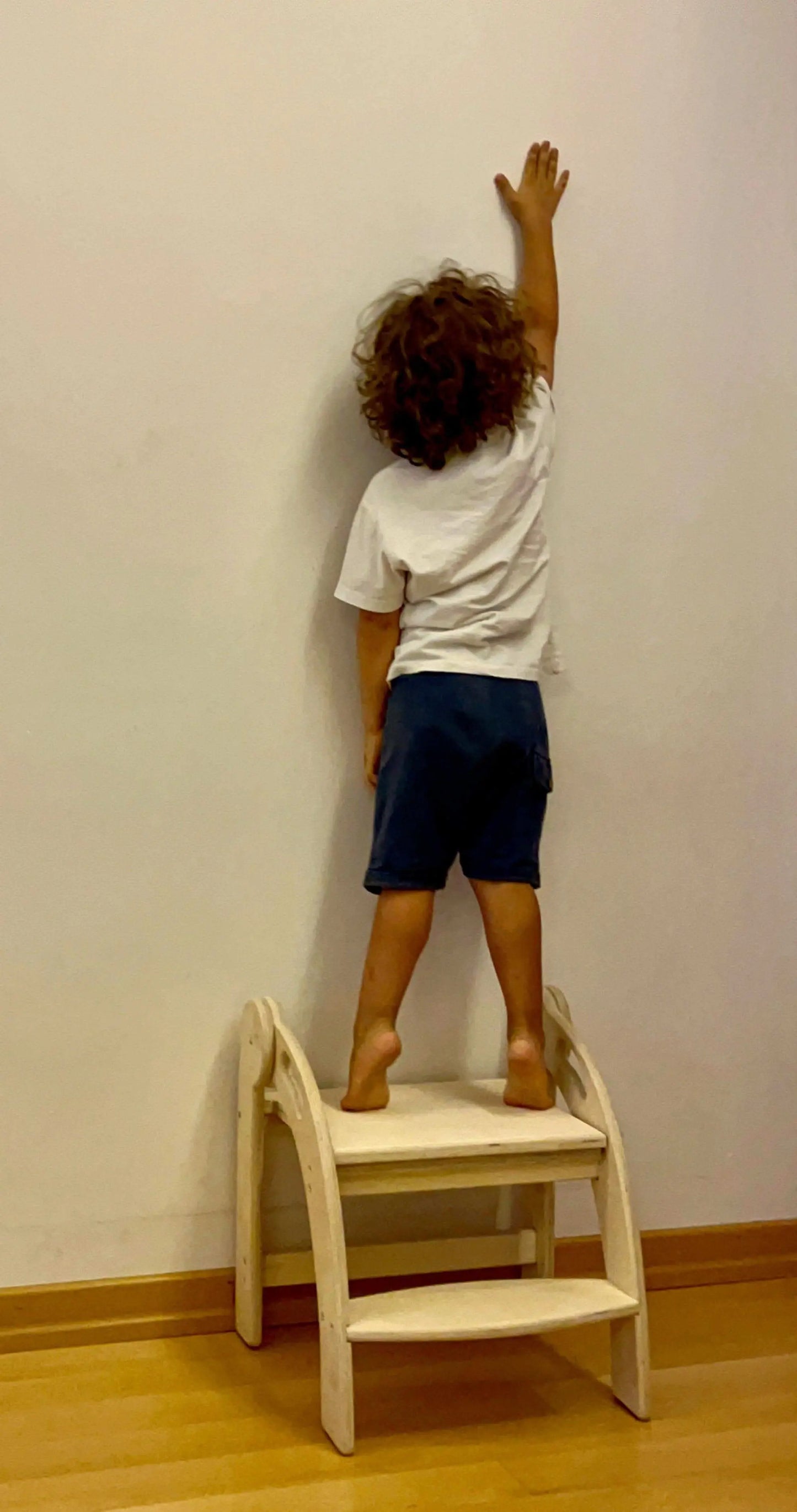 Kidodido Foldable Montessori Kitchen Step Stool For Toddlers - Baby & Toddler > Potty Training > Toilet Seats & Step Stools stool