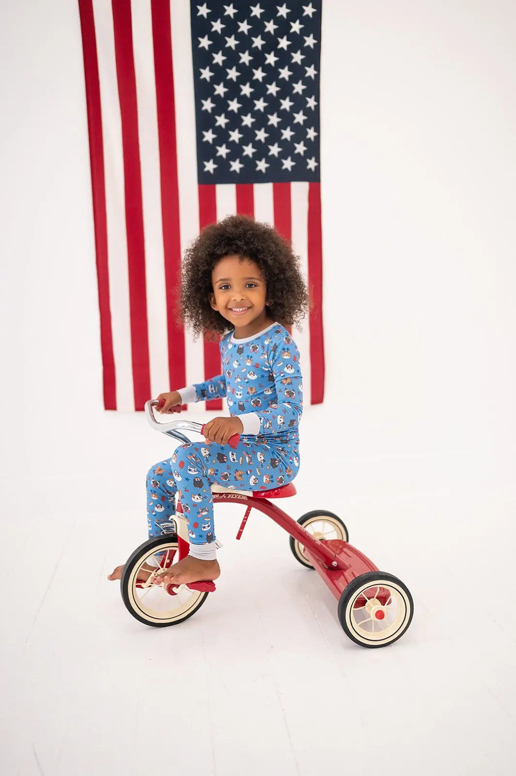 Freedom Cats Long Sleeve Pajama Set Bamboo Viscose Fabric Dreamlet Everetts Place: Online Boutique