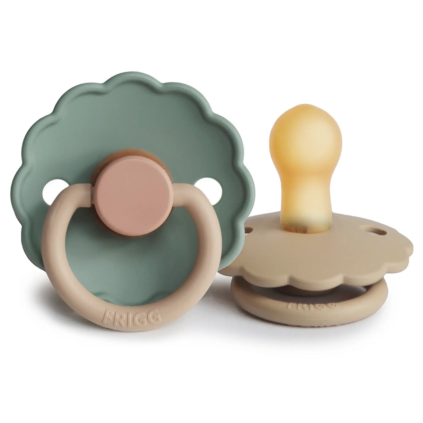 Frigg Daisy Natural Rubber Pacifier Two Pack Mushie Everetts Place: Online Boutique 14.99