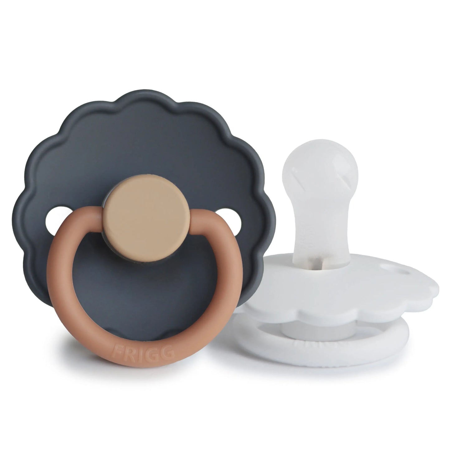 Frigg Daisy Silicone Pacifier 2 Pack with SilkySoft Nipple Mushie Everetts Place: Online Boutique 14.99