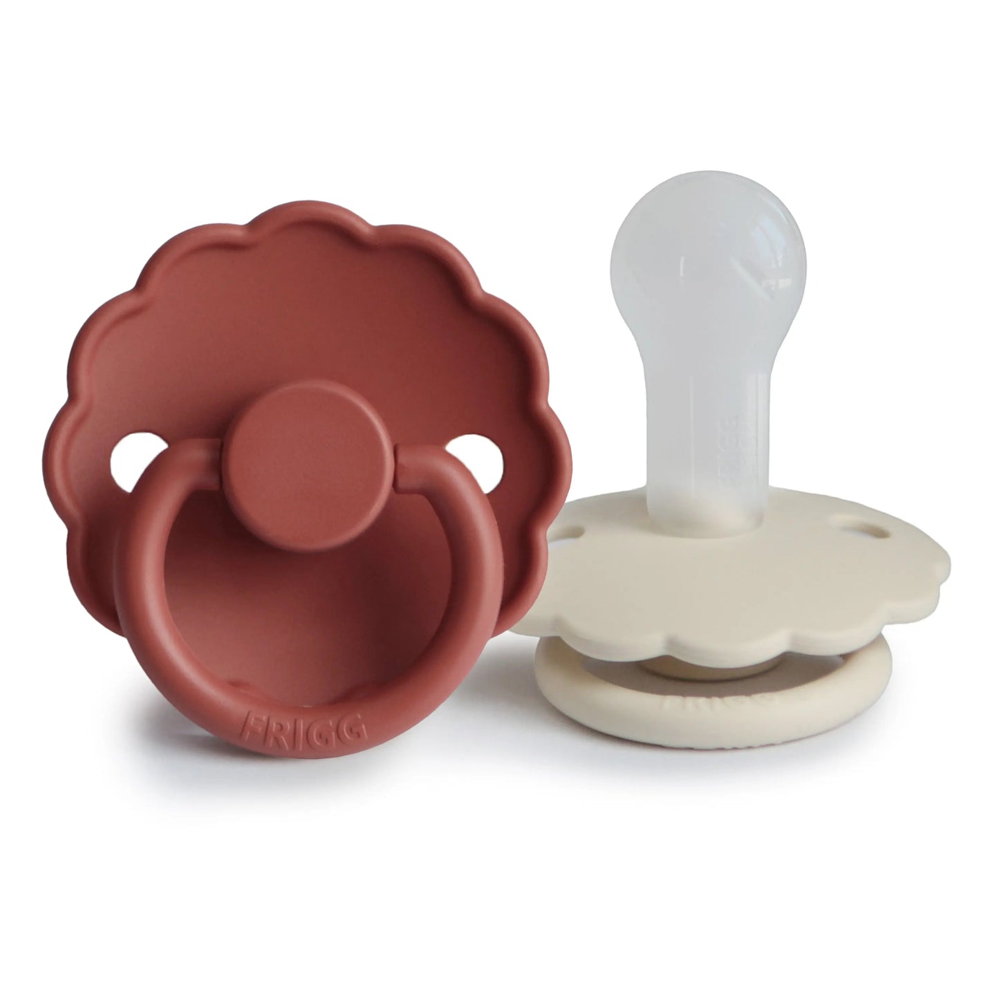 Frigg Daisy Silicone Pacifier 2 Pack with SilkySoft Nipple Mushie Everetts Place: Online Boutique 14.99
