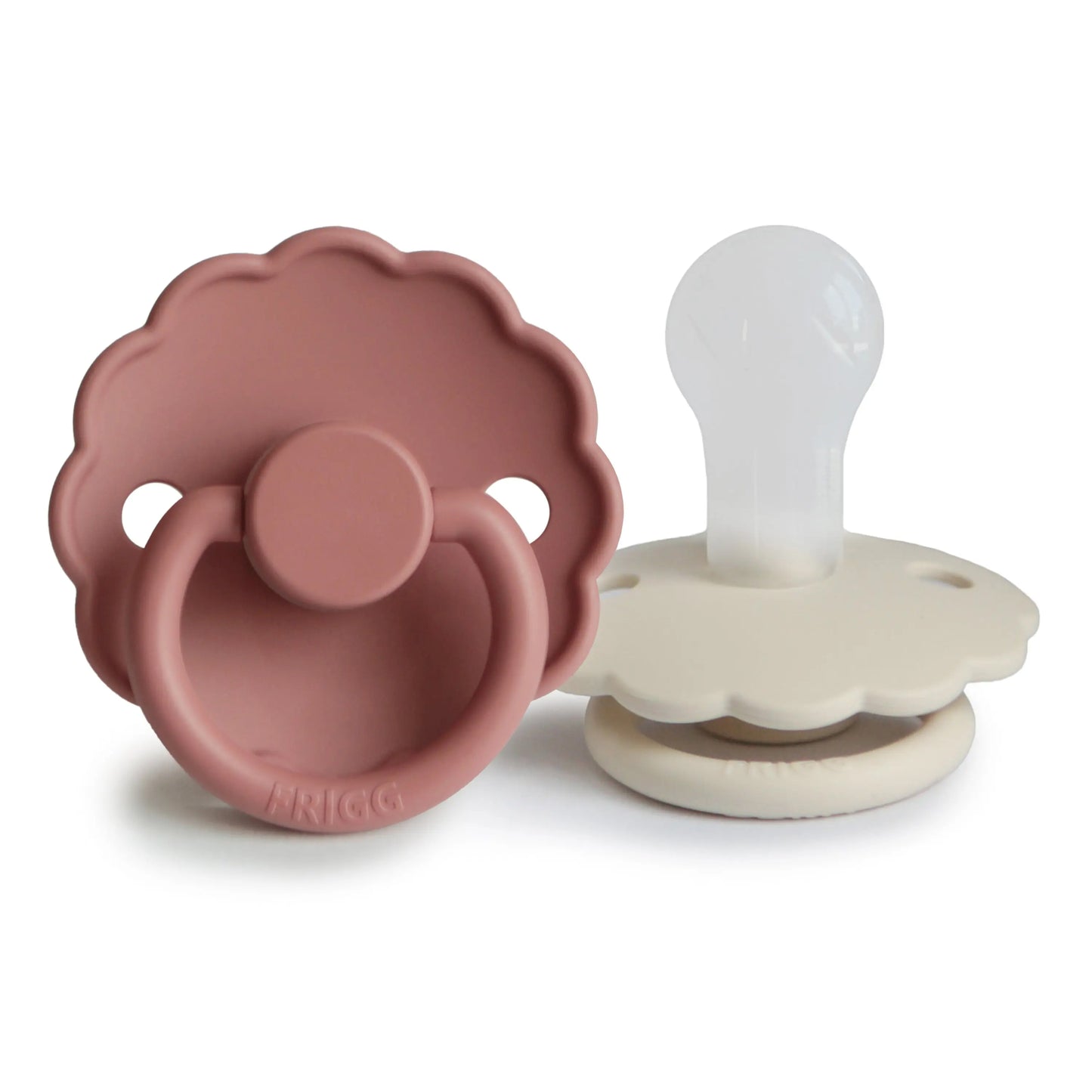 Frigg Daisy Silicone Pacifier 2 Pack with SilkySoft Nipple Mushie Everetts Place: Online Boutique 14.99