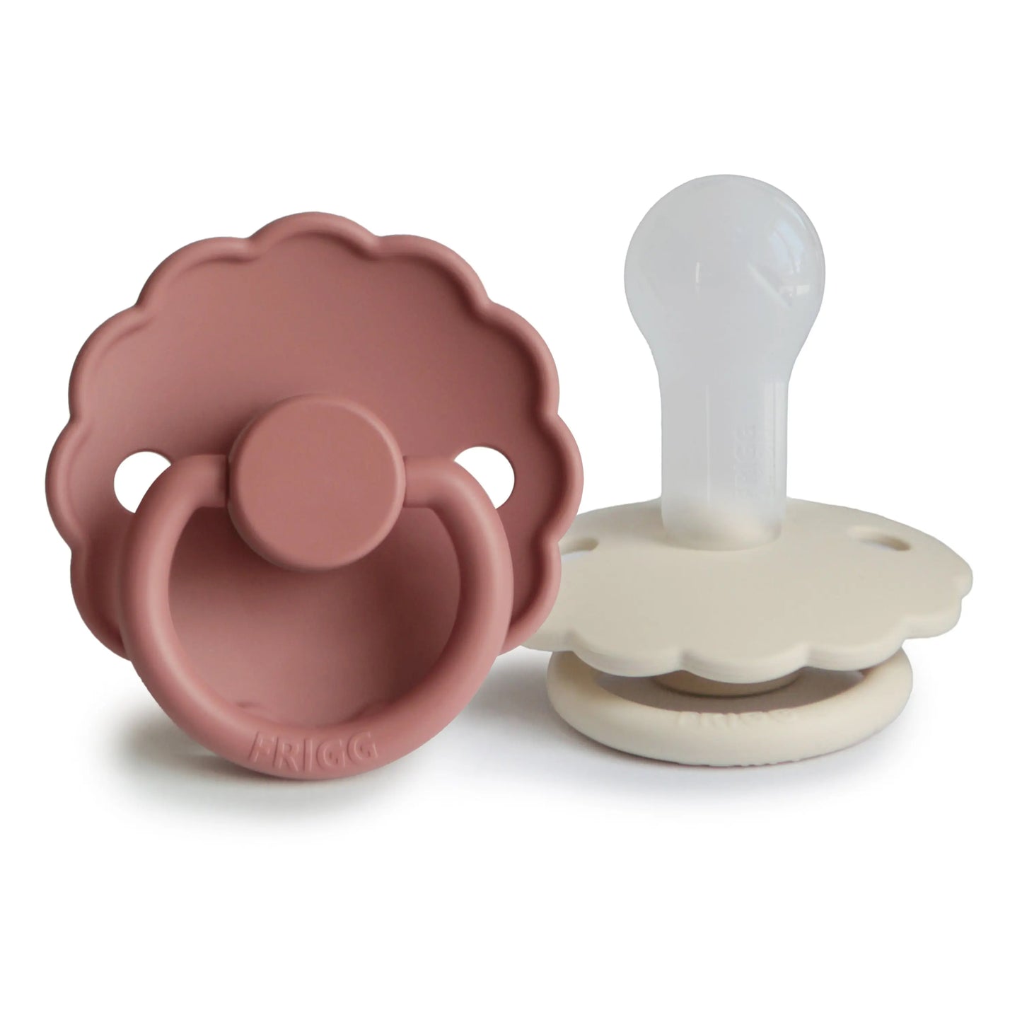 Frigg Daisy Silicone Pacifier 2 Pack with SilkySoft Nipple Mushie Everetts Place: Online Boutique 14.99