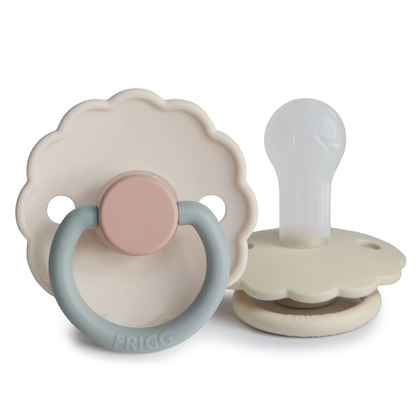 Frigg Daisy Silicone Pacifier 2 Pack with SilkySoft Nipple Mushie Everetts Place: Online Boutique