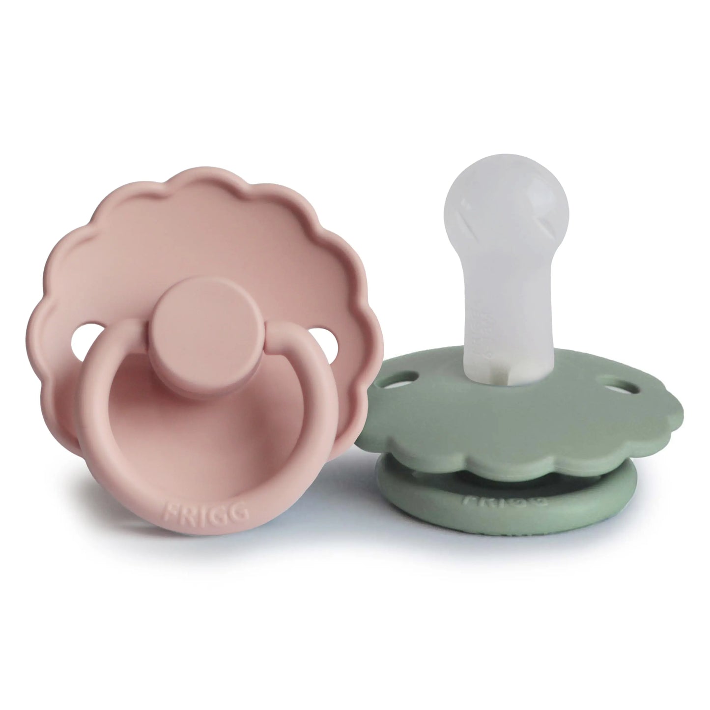 Frigg Daisy Silicone Pacifier 2 Pack with SilkySoft Nipple Mushie Everetts Place: Online Boutique 14.99