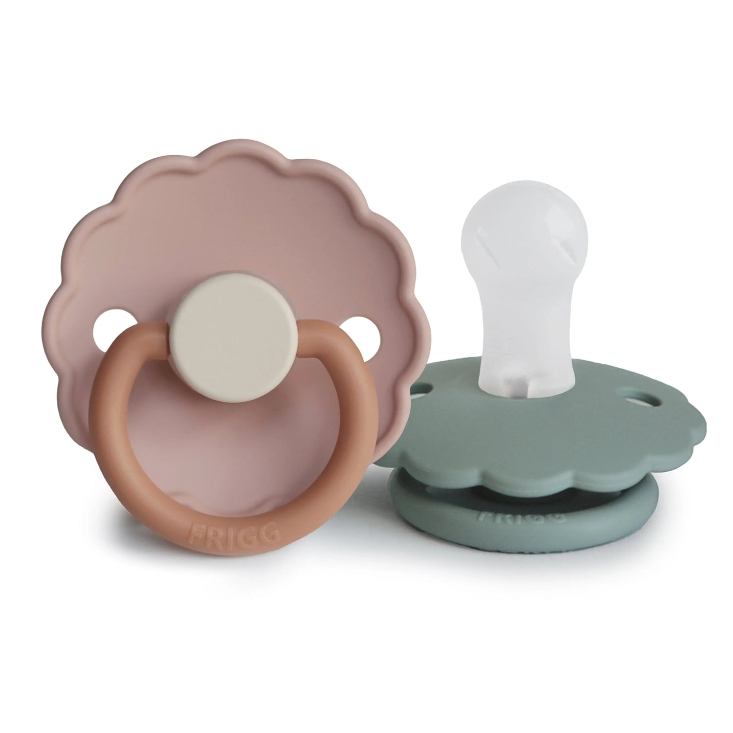 Frigg Daisy Silicone Pacifier 2 Pack with SilkySoft Nipple Mushie Everetts Place: Online Boutique 14.99