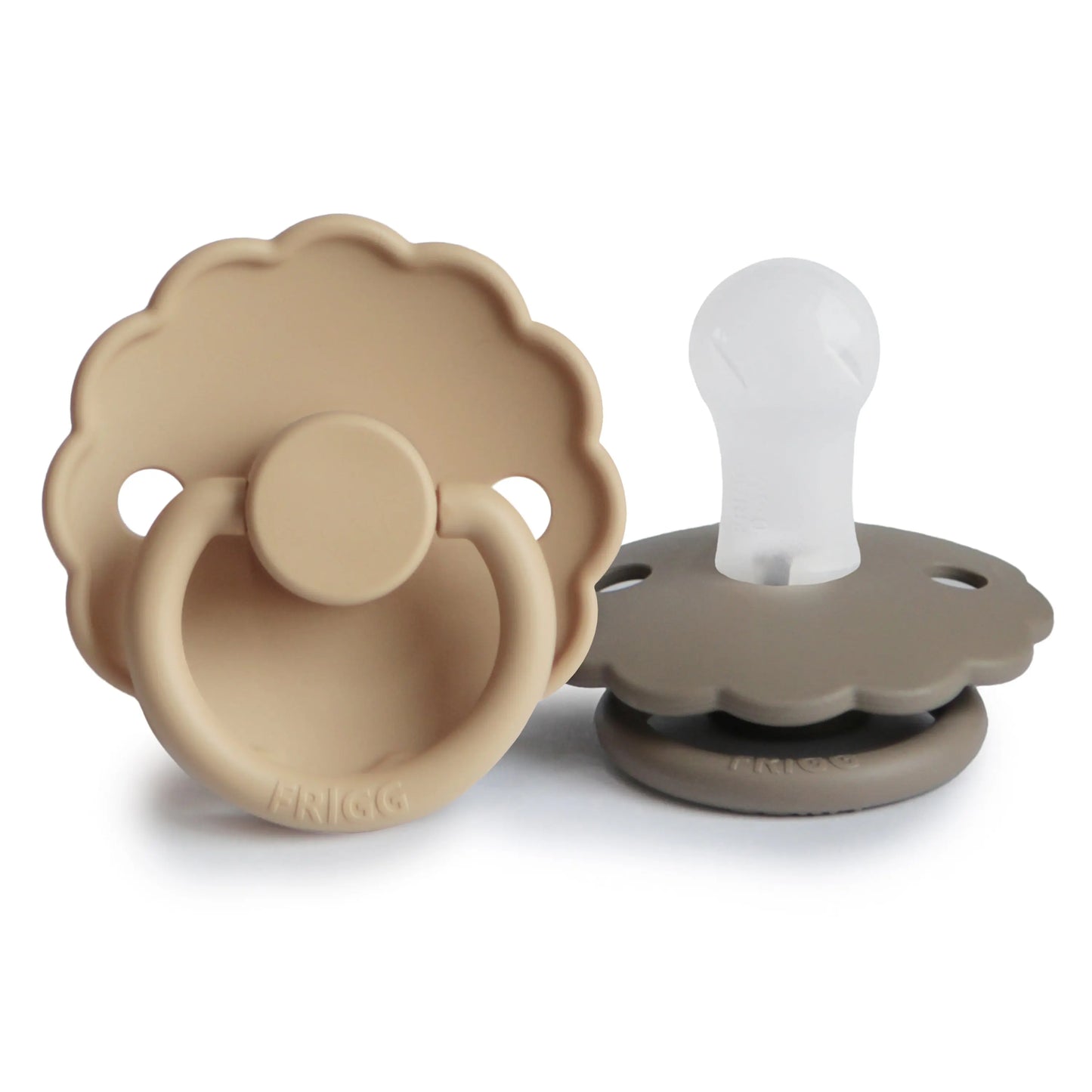 Frigg Daisy Silicone Pacifier 2 Pack with SilkySoft Nipple Mushie Everetts Place: Online Boutique