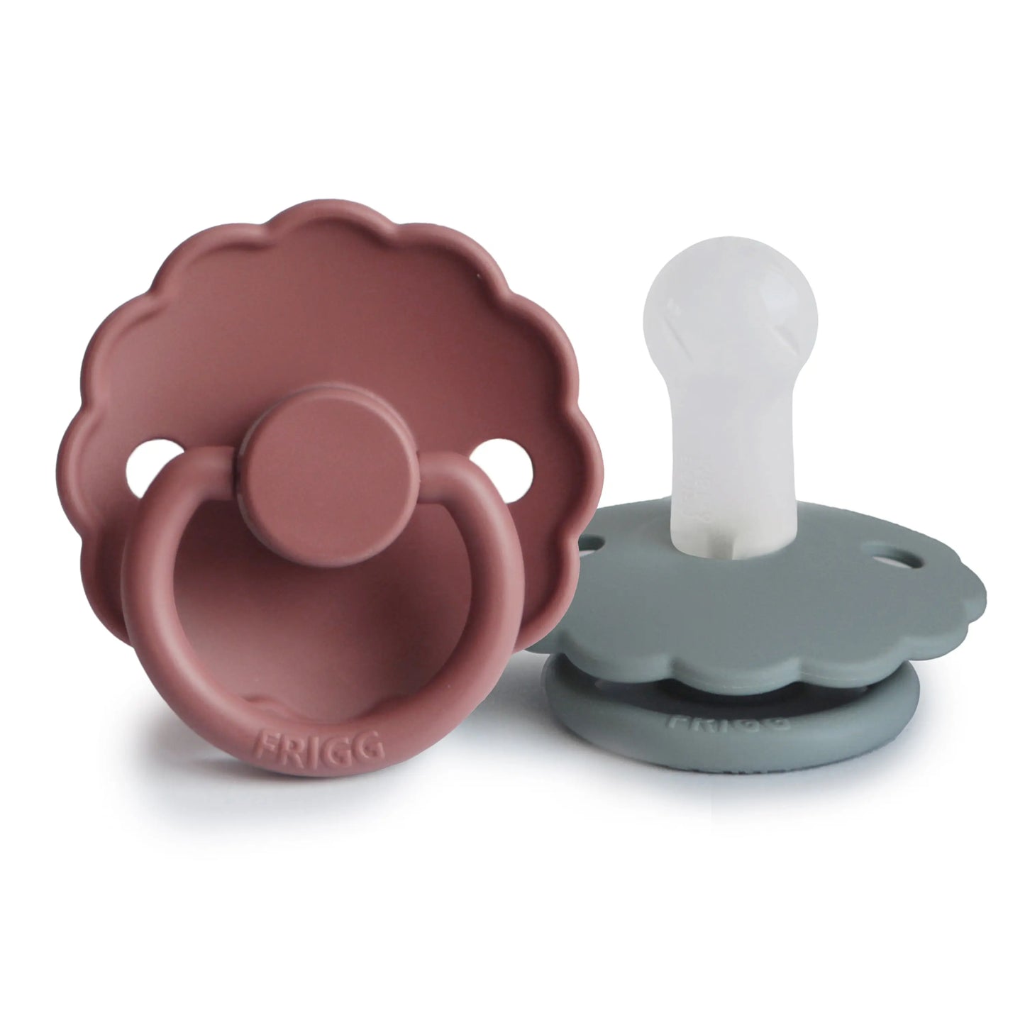Frigg Daisy Silicone Pacifier 2 Pack with SilkySoft Nipple Mushie Everetts Place: Online Boutique 14.99